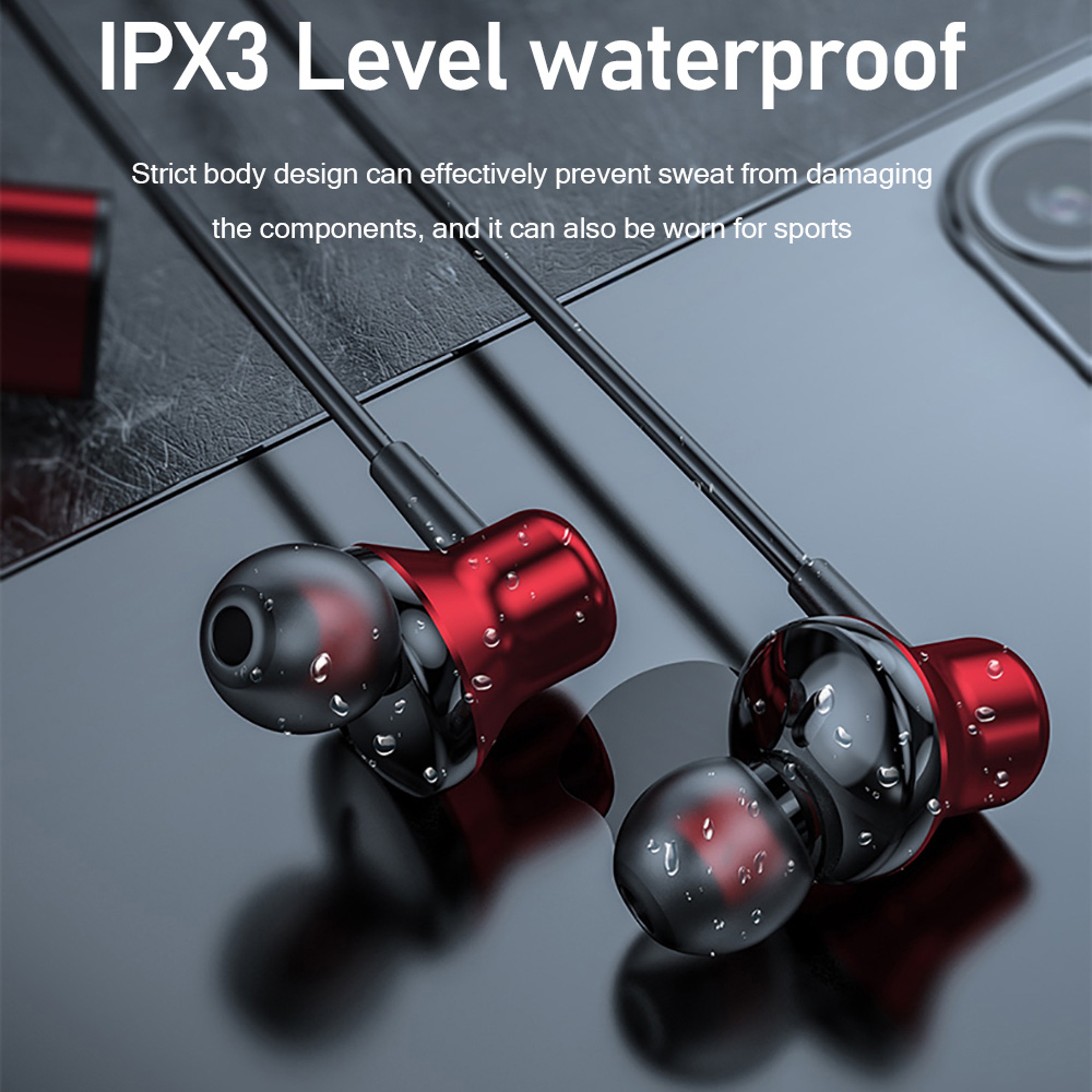 BassFlow Pro Wireless Bluetooth Headphones with Noise Canceling Mic – view 4