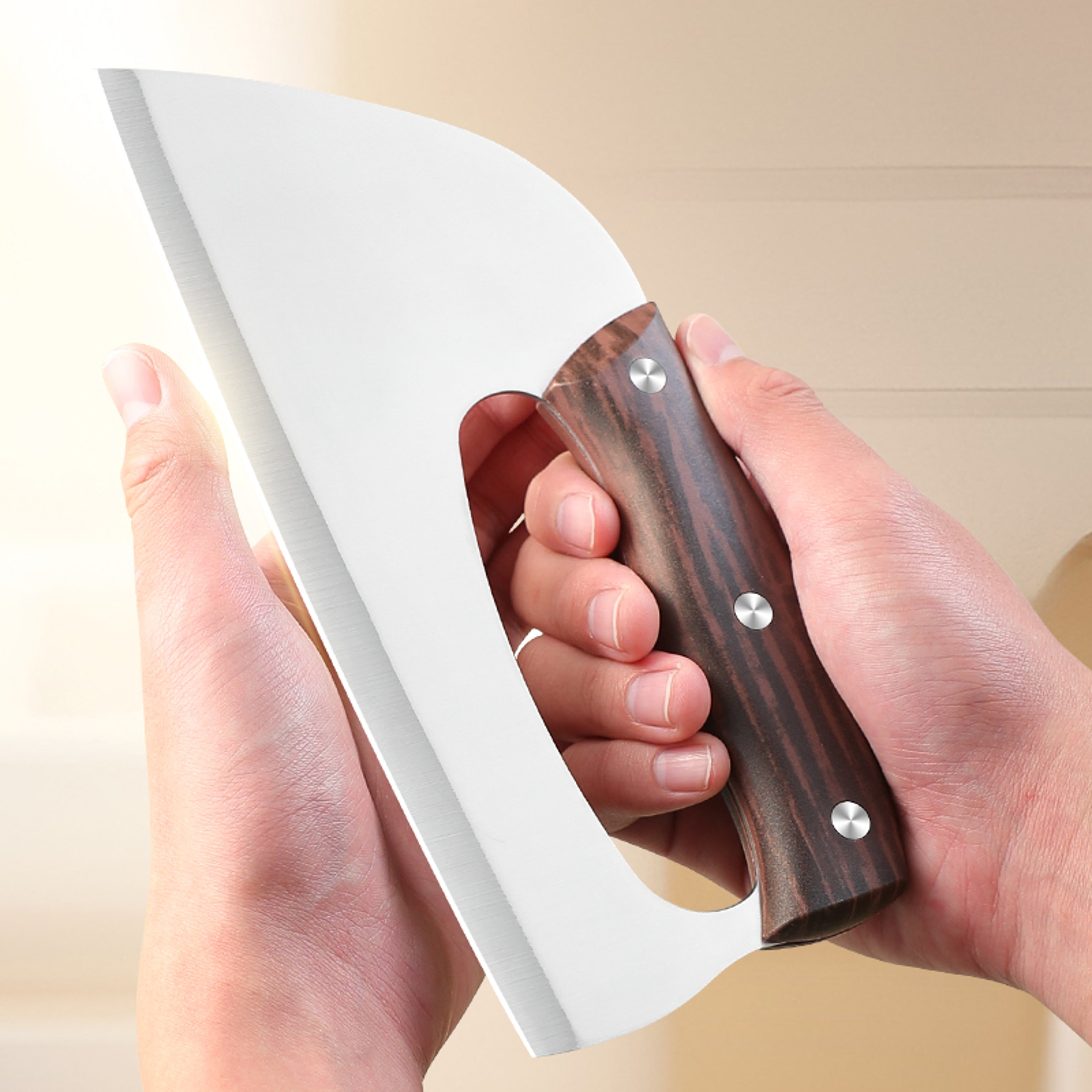 Forged Steel Chef Knife for Precision Slicing and Effortless Kitchen Cutting – view 5