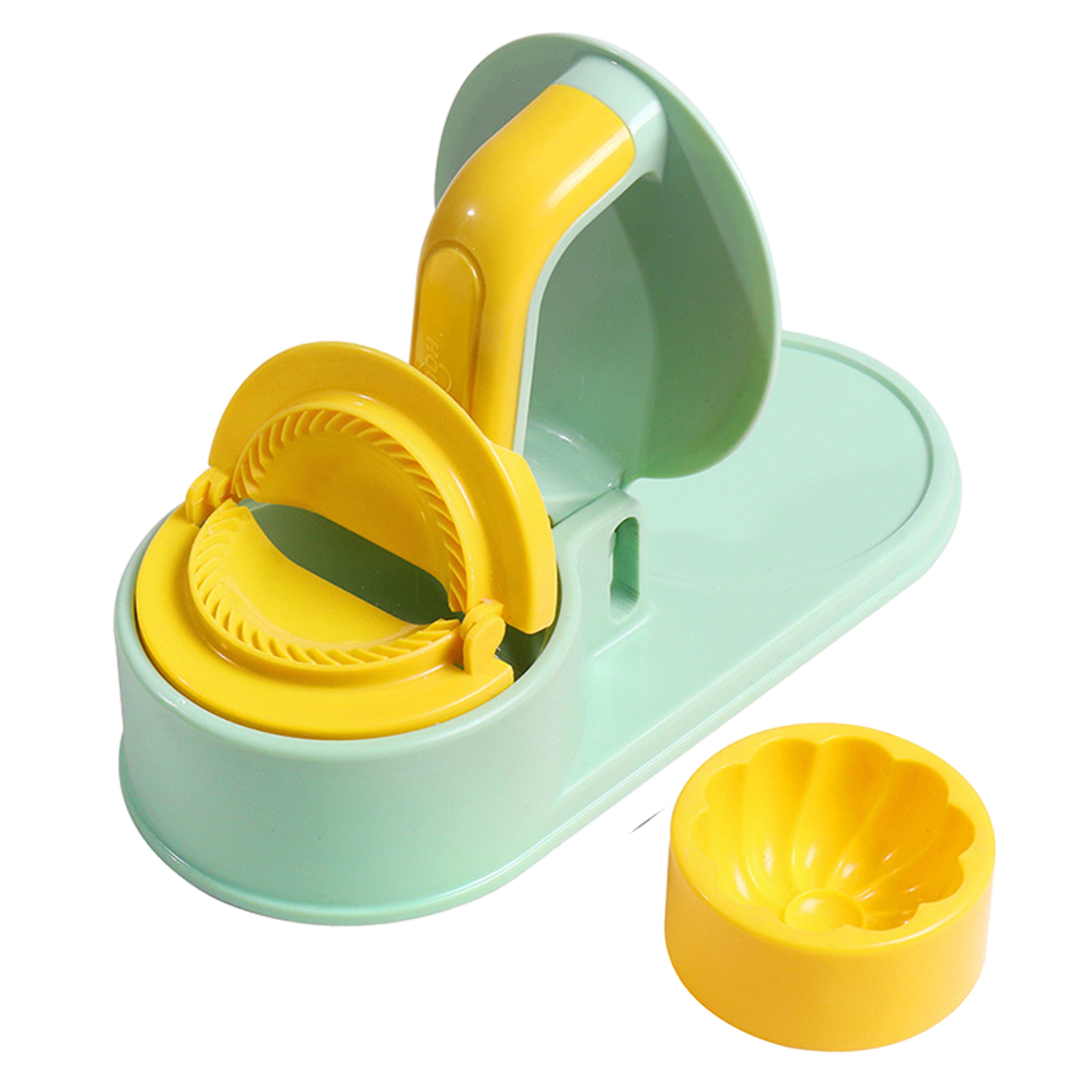 QuickPress Dumpling Maker Set Manual Dumpling Mold and Dough Press Tool – view 7