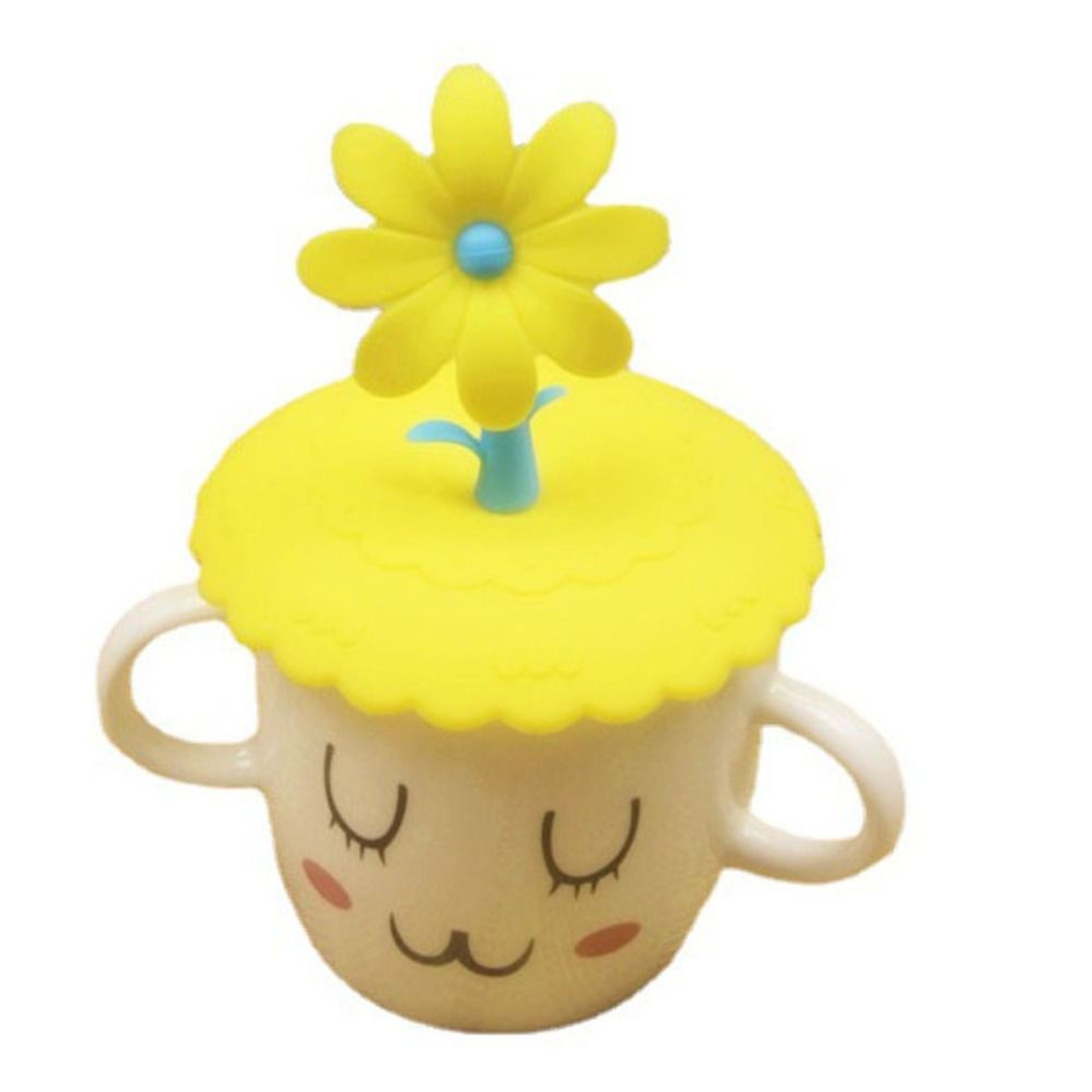 Reusable Silicone Cup Lid for Mugs and Glasses BPA Free Dustproof Drink Cover – view 2