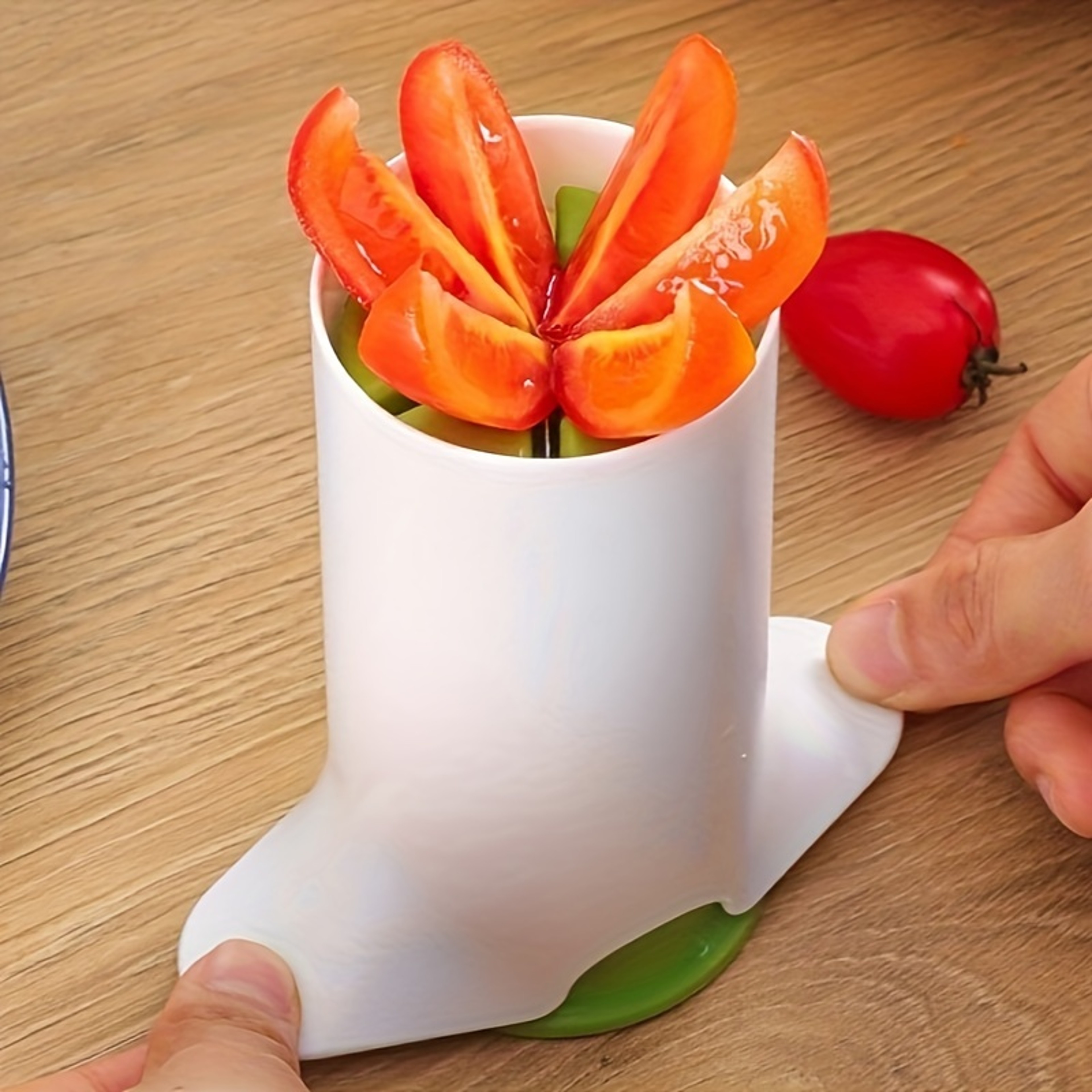 QuickSlice Manual Vegetable Chopper & Vegetable Slicer for Fast Kitchen Prep – view 2