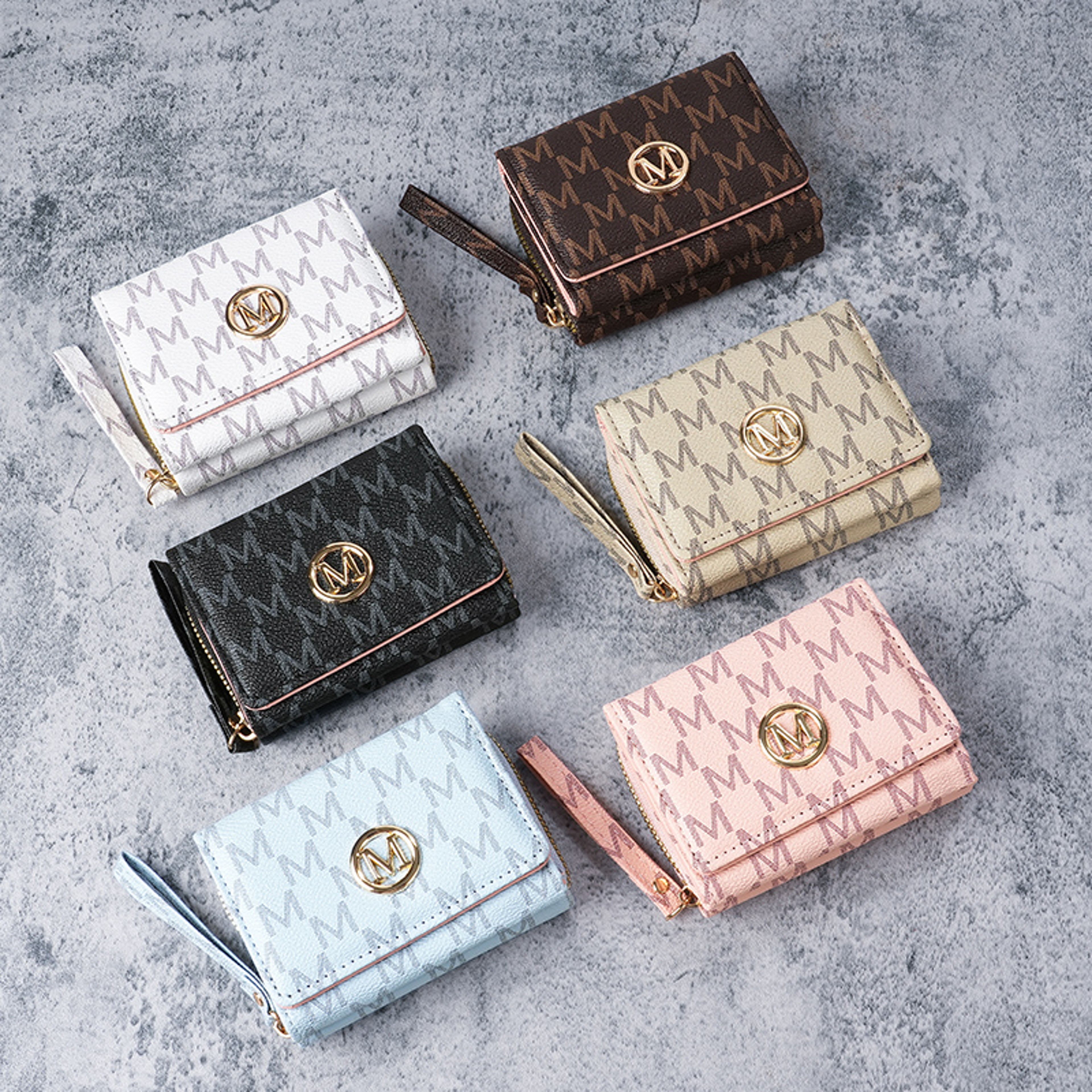 LuxePrint Womens Wallet With Multi Card Slots And Coin Pocket 0