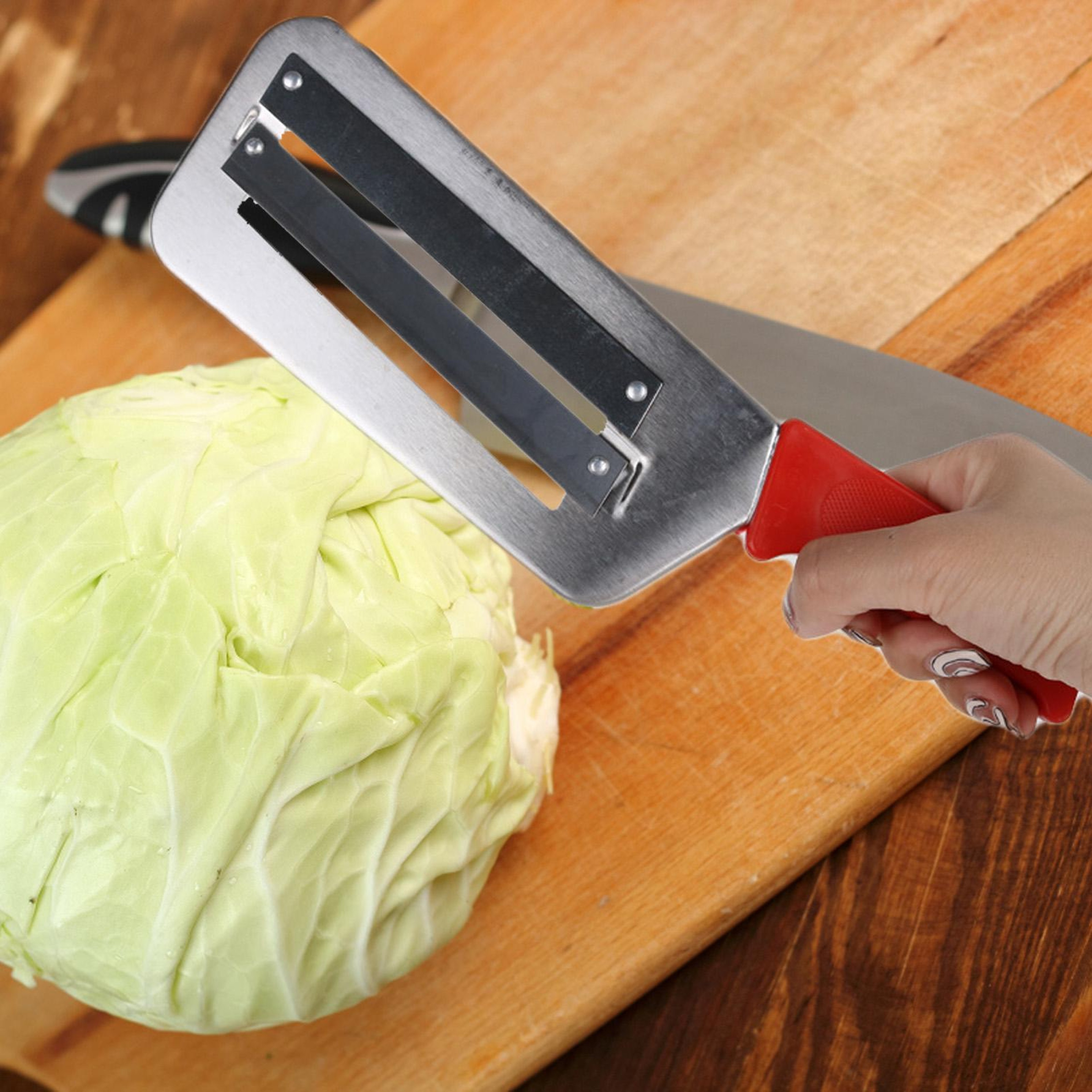 Multi-Function Vegetable Slicer & Grater with Double Blades – view 2