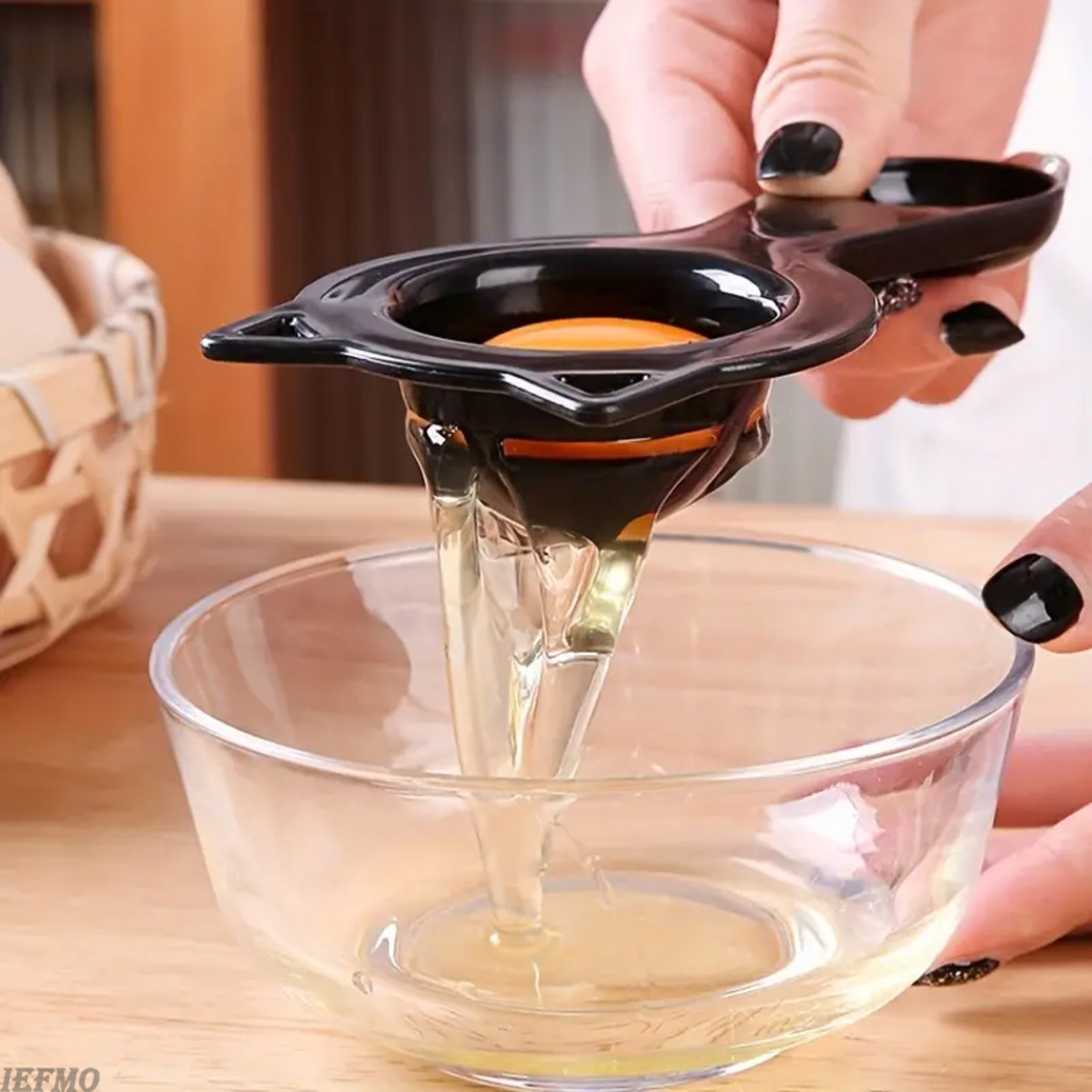 WhiskerYolk Cute Cat Egg Separator & Measuring Cup for Easy Baking Prep – view 4