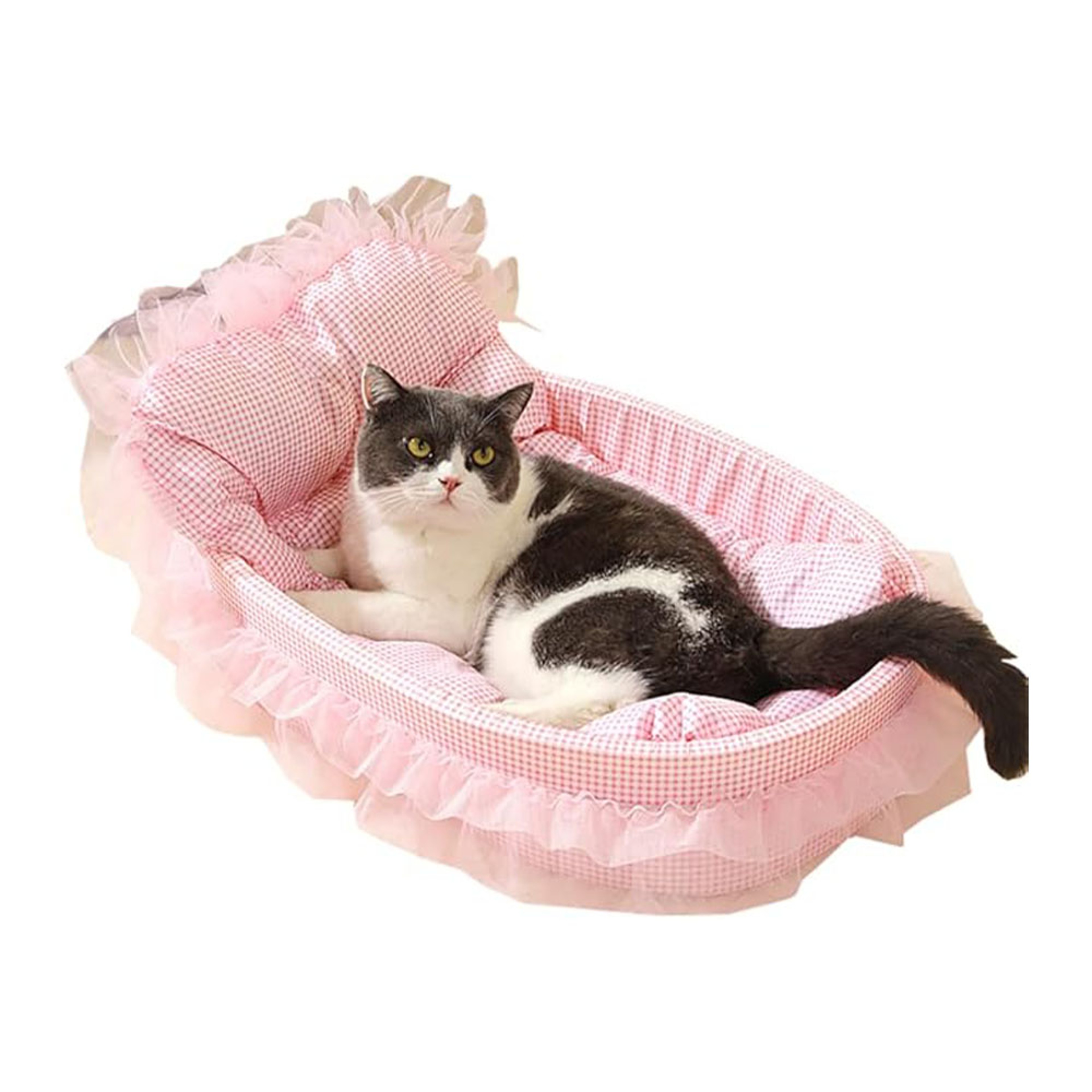 Princess Plush Pet Sofa Bed For Cats  Small Dogs 6