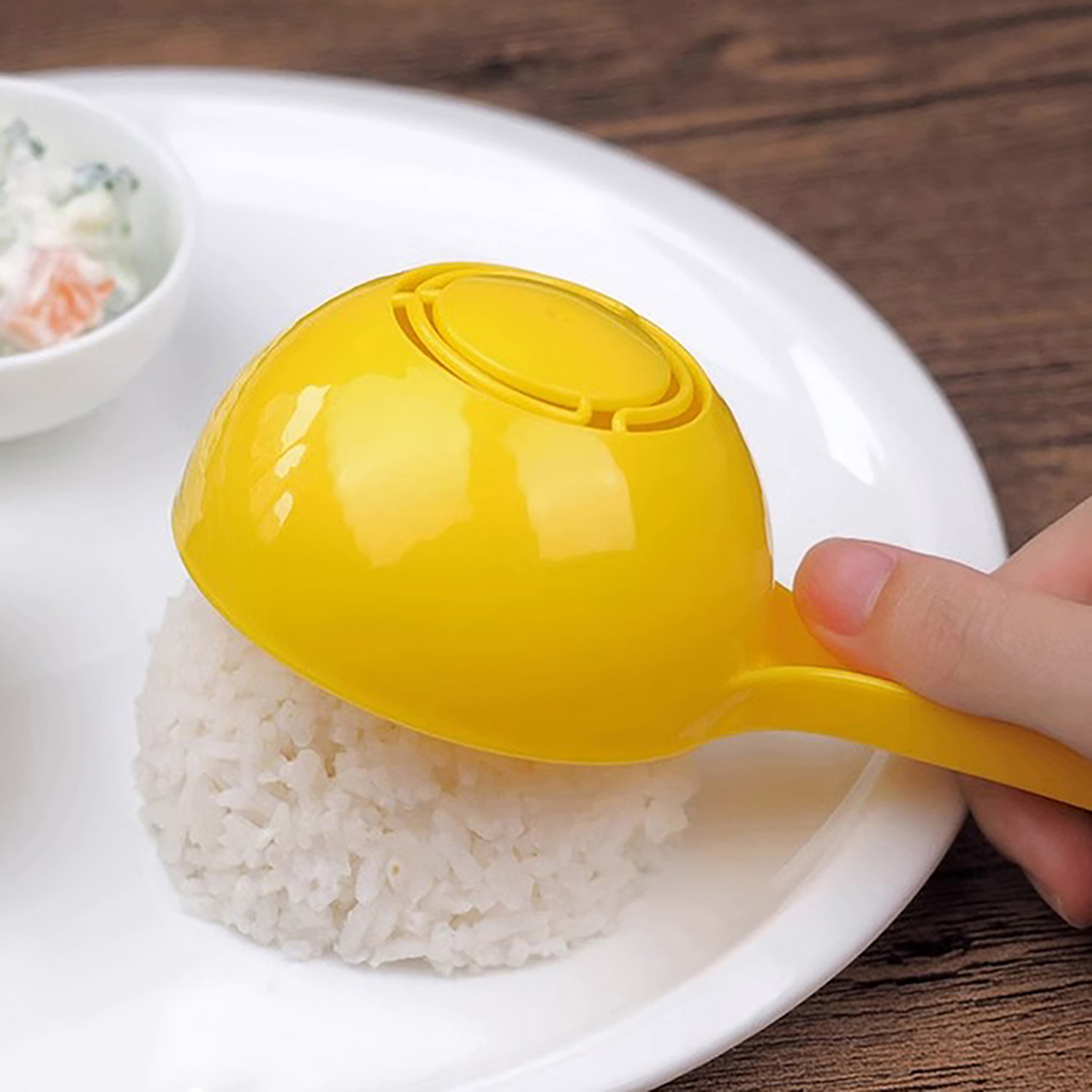 Creative Rice Ball Scoop Spoon Non Stick Rice Paddle for Easy Serving & DIY Food Shaping – view 1