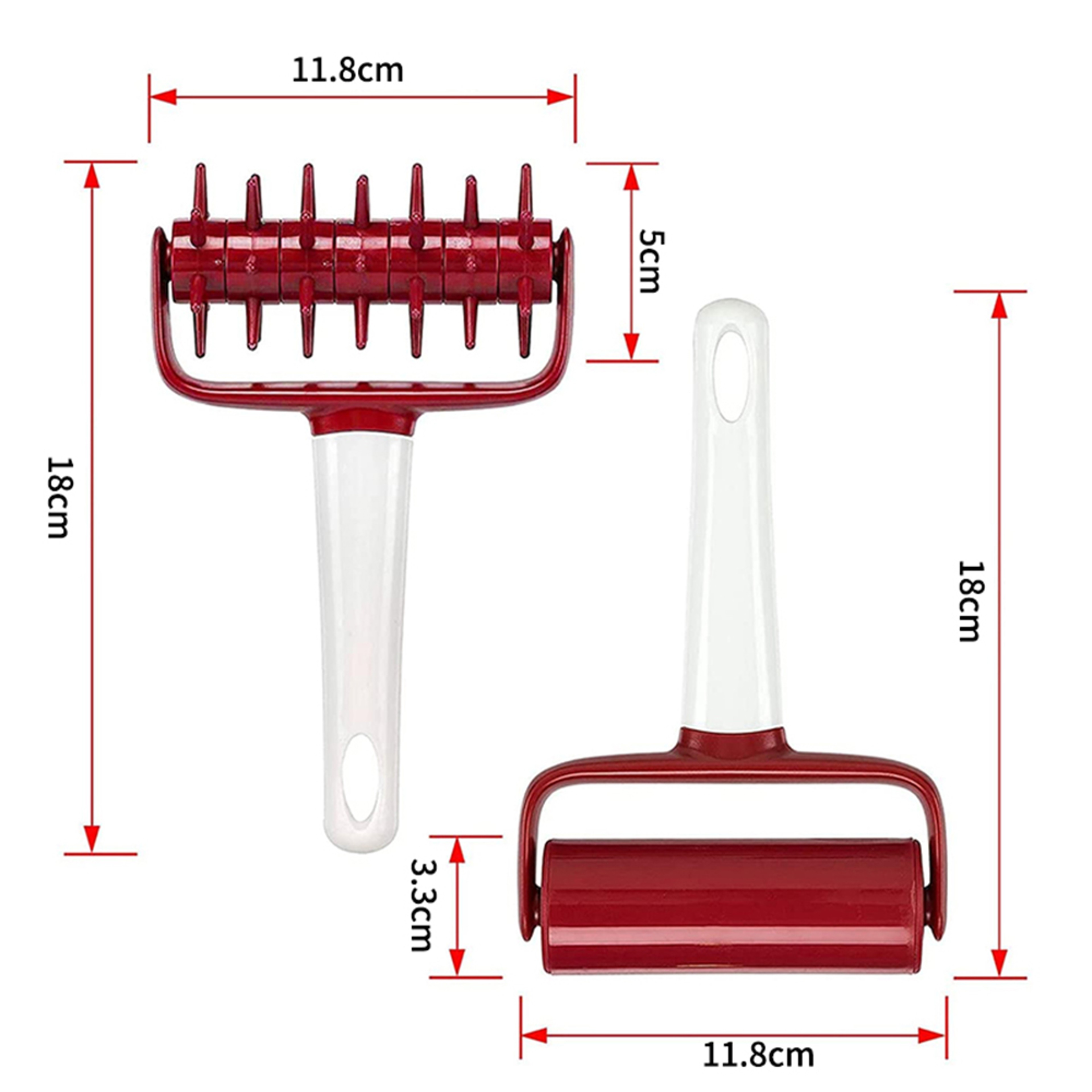 Pizza Dough Docker & Roller Set for Homemade Pizza and Pastry Baking – view 5
