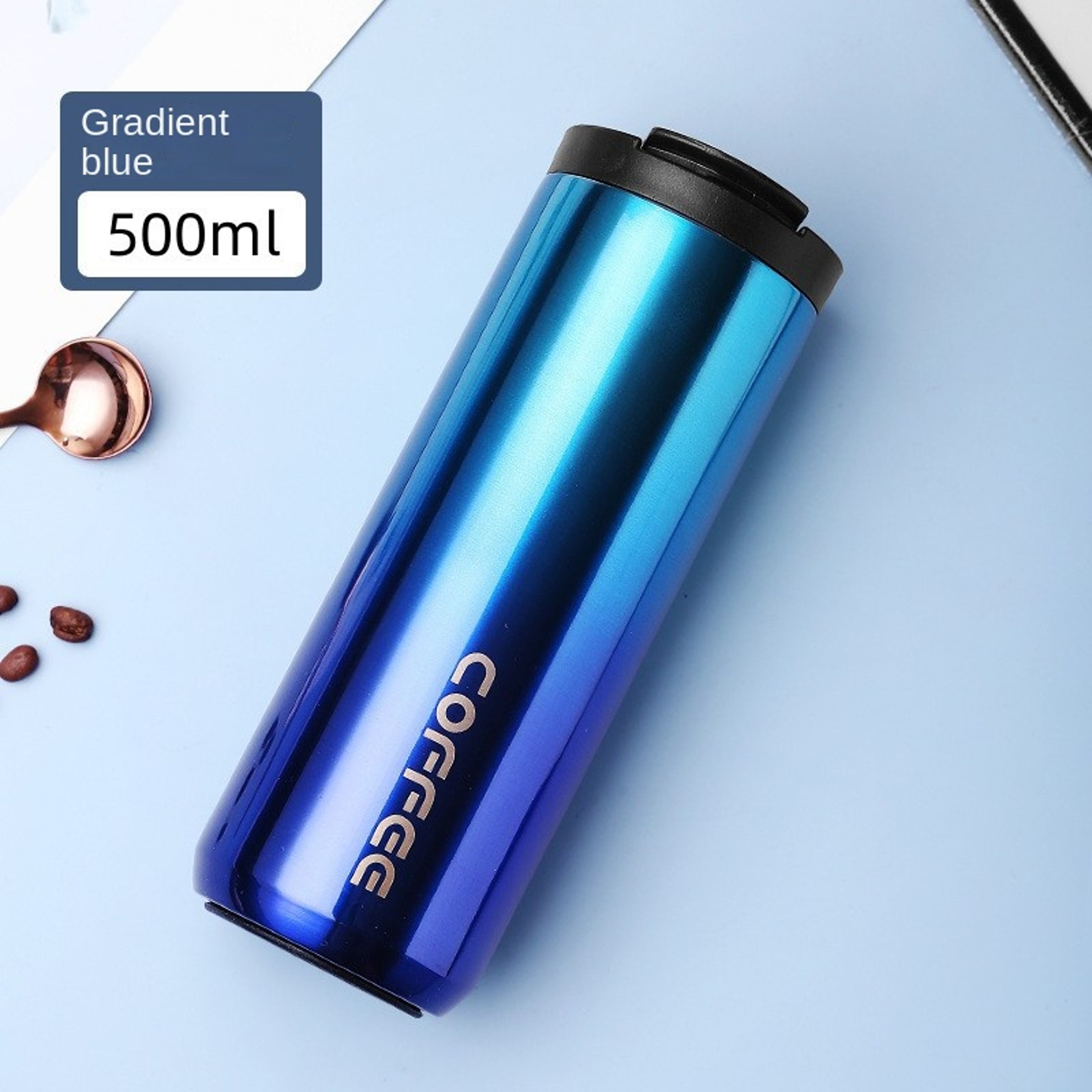 NordicGrip Travel Coffee Mug 500ML Leakproof Stainless Steel Thermos Cup – view 8