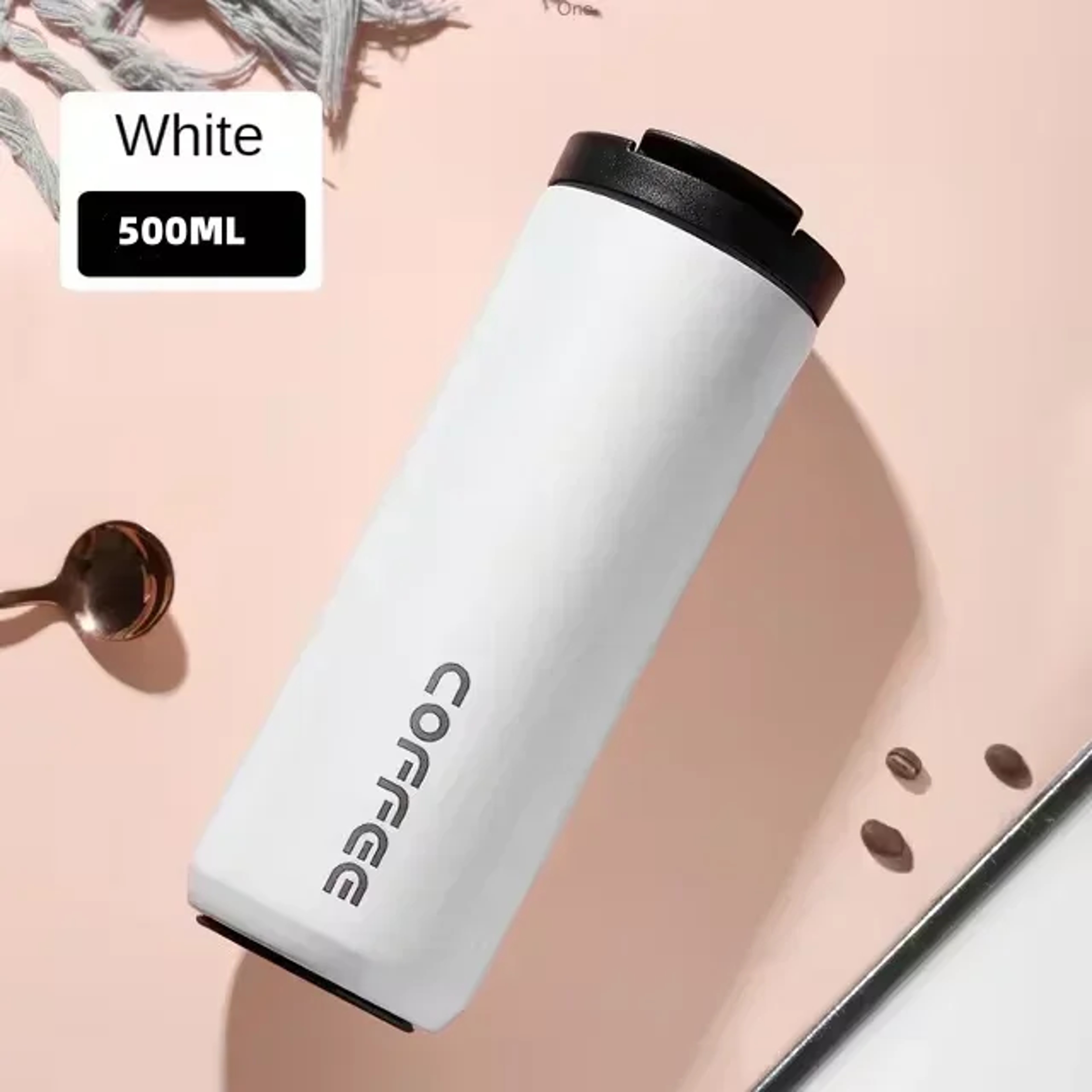 NordicGrip Travel Coffee Mug 500ML Leakproof Stainless Steel Thermos Cup – view 10