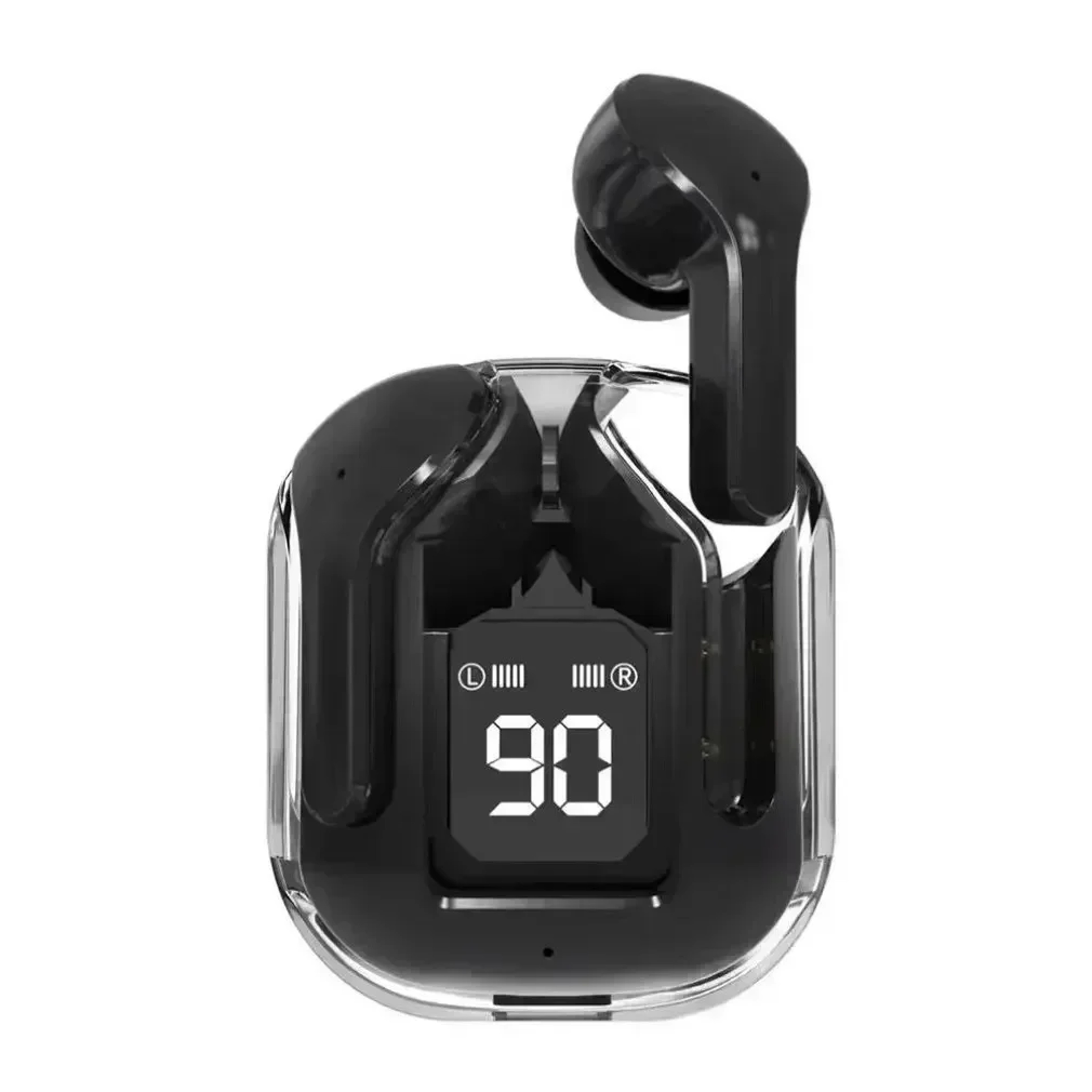 CrystalSound TWS Wireless Earbuds with LED Display & Transparent Charging Case – view 11