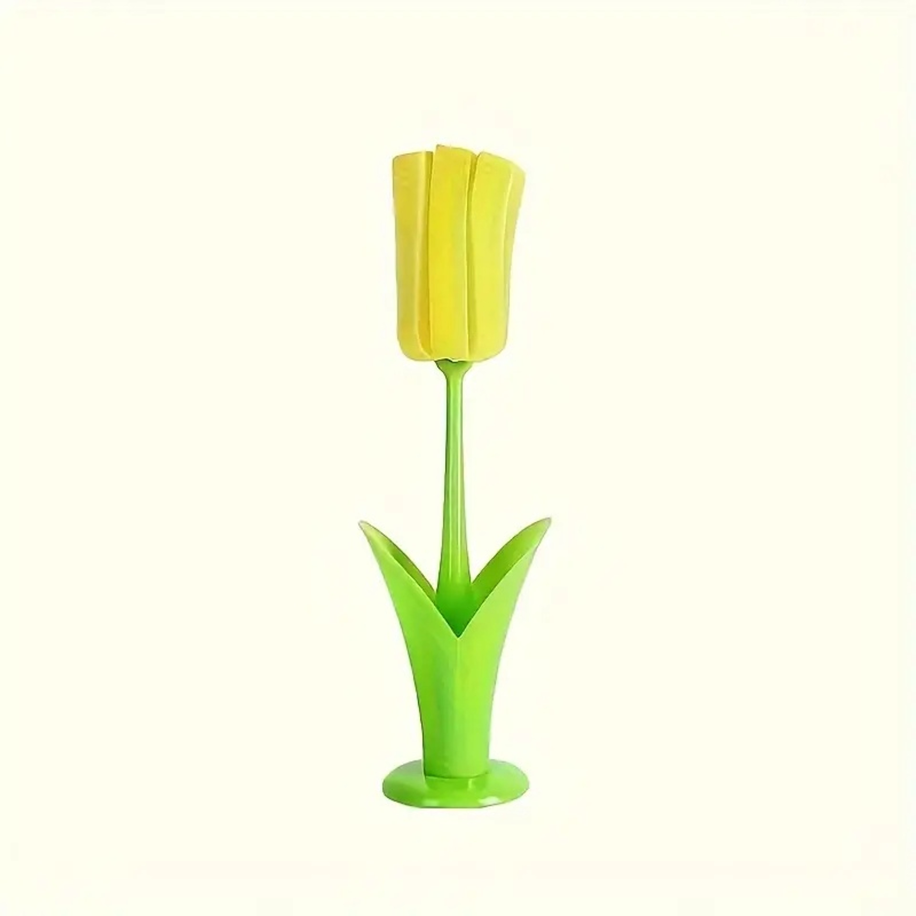 Tulip Bottle Brush Cleaner With Detachable Sponge Head For Glasses Cups  Baby Bottles 4