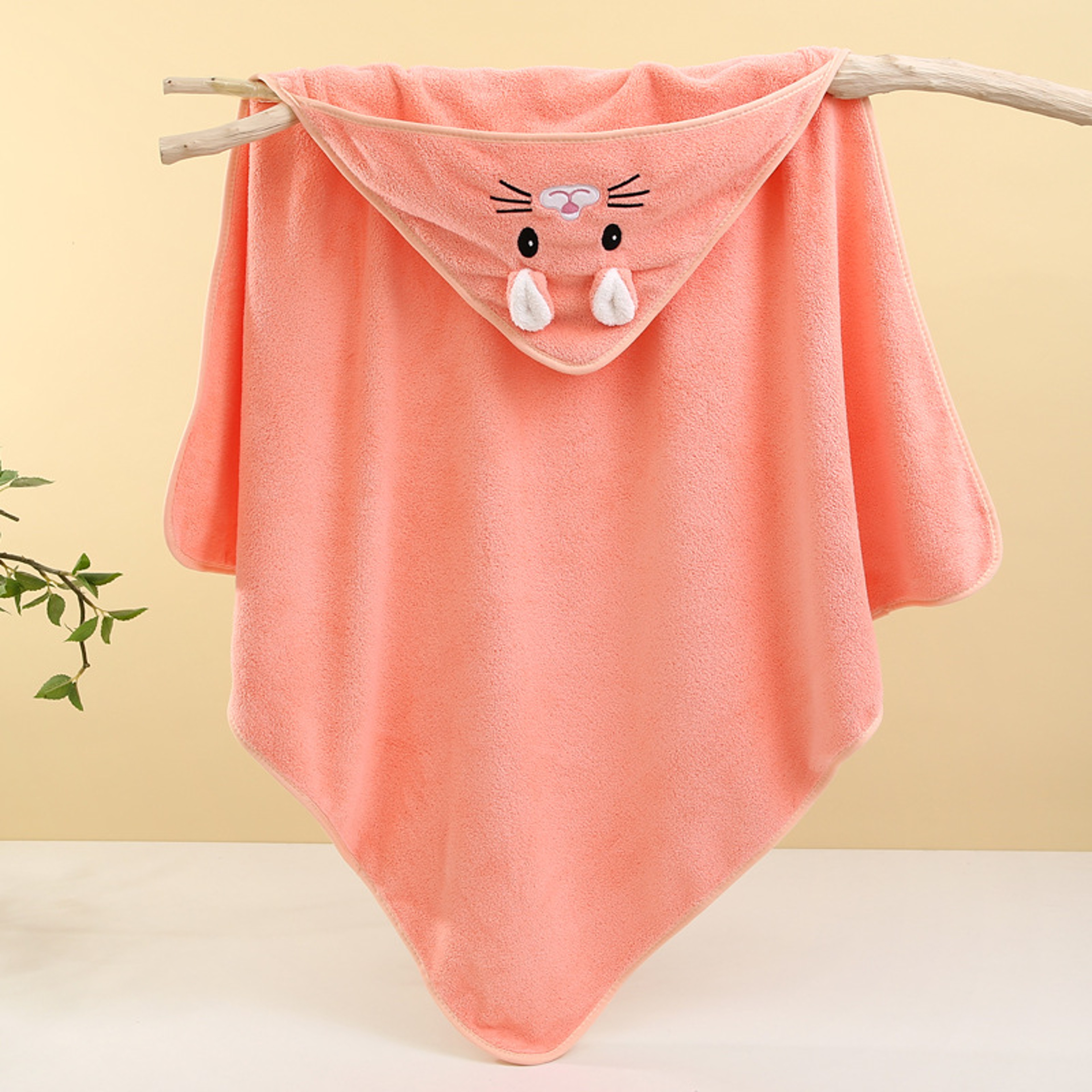 SoftWrap Baby Bath Towel & Newborn Swaddle Blanket – view 7