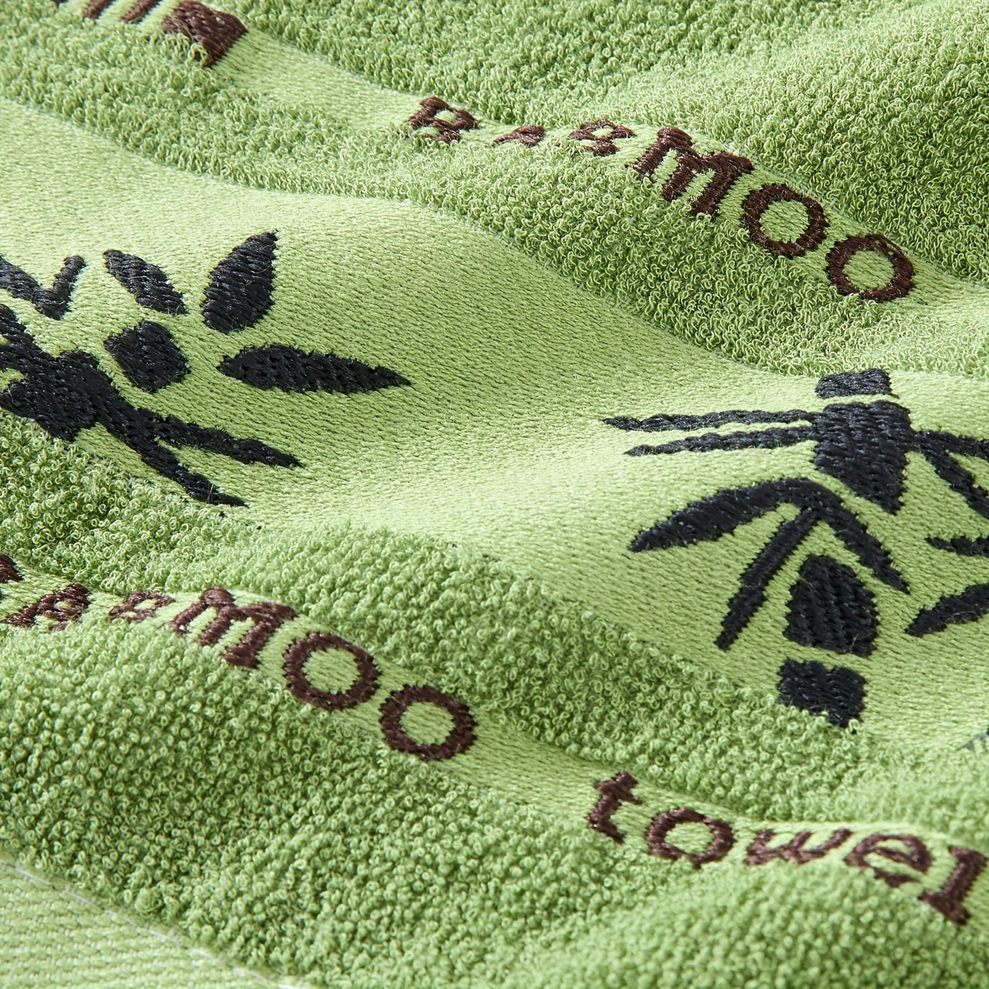Bamboo Fiber Bath Towel Set Soft Quick Dry Towels For Bathroom And Spa Use 1