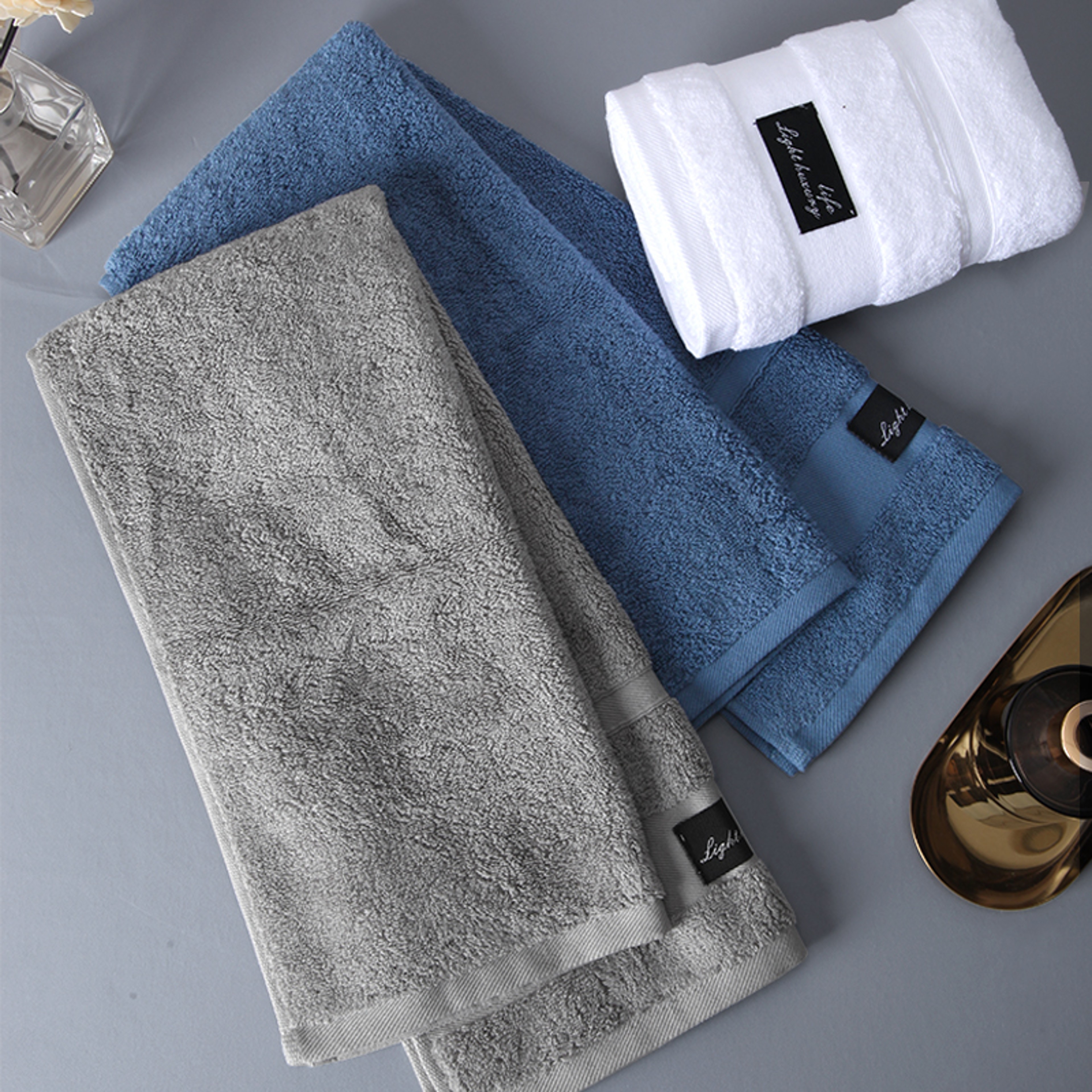 Luxury Cotton Bath Towel Large Size Hotel Style Quick Dry Absorbent Towel – view 3