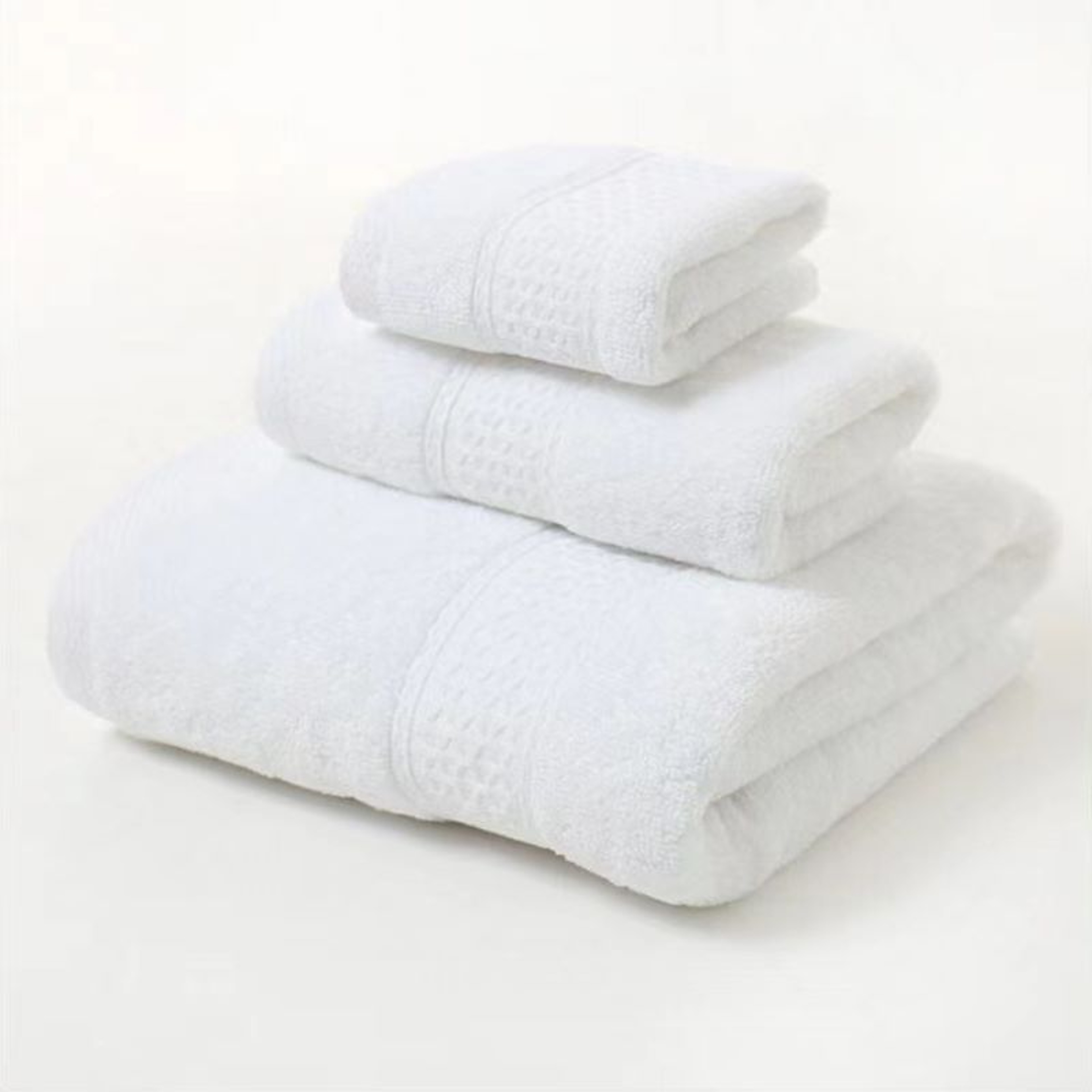 Luxury Cotton Towel Set Ultra Soft  Highly Absorbent Bathroom Essentials 3