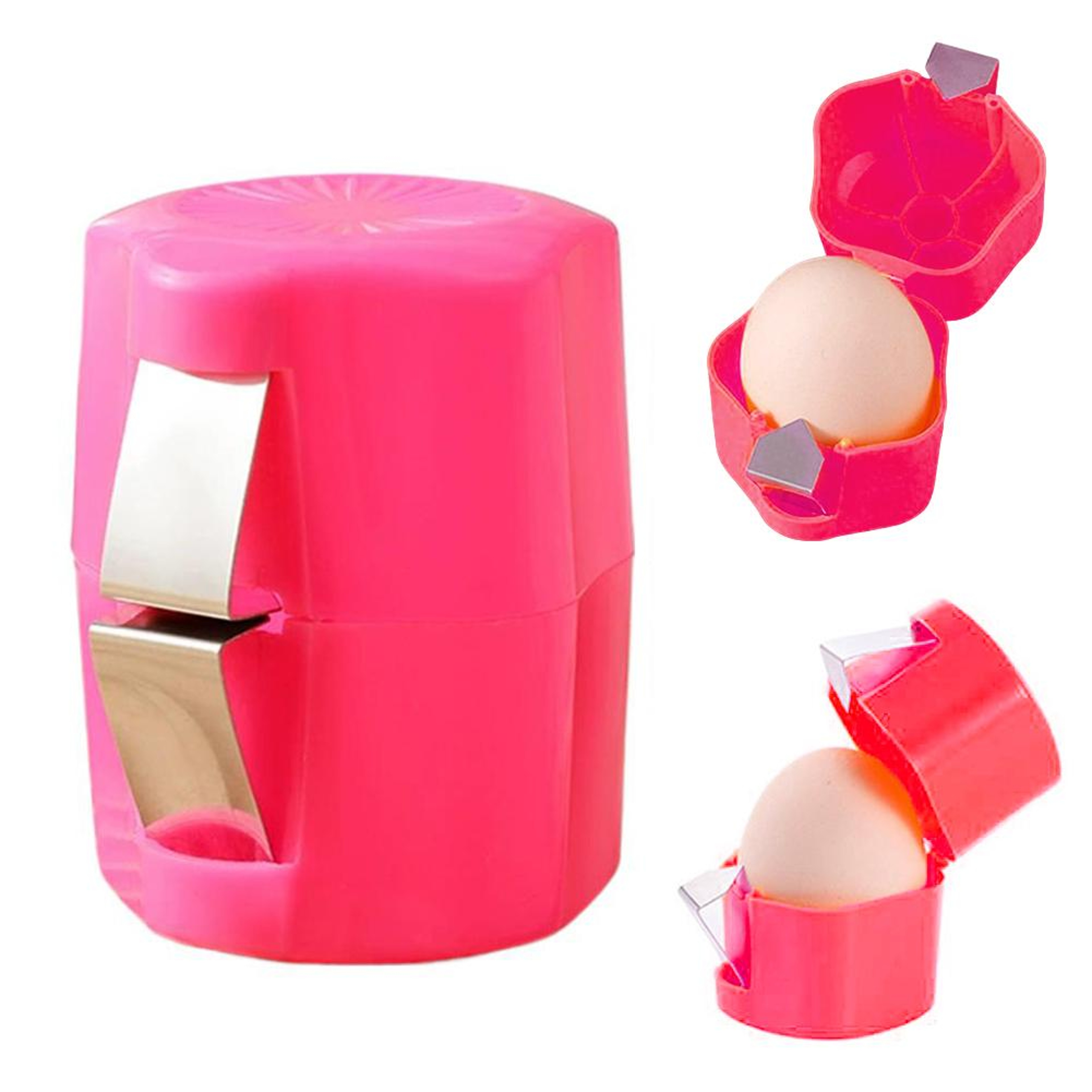 PrecisionPress Egg Shell Cracker & Egg Opener Tool for Clean Hard Boiled and Raw Eggs – view 9