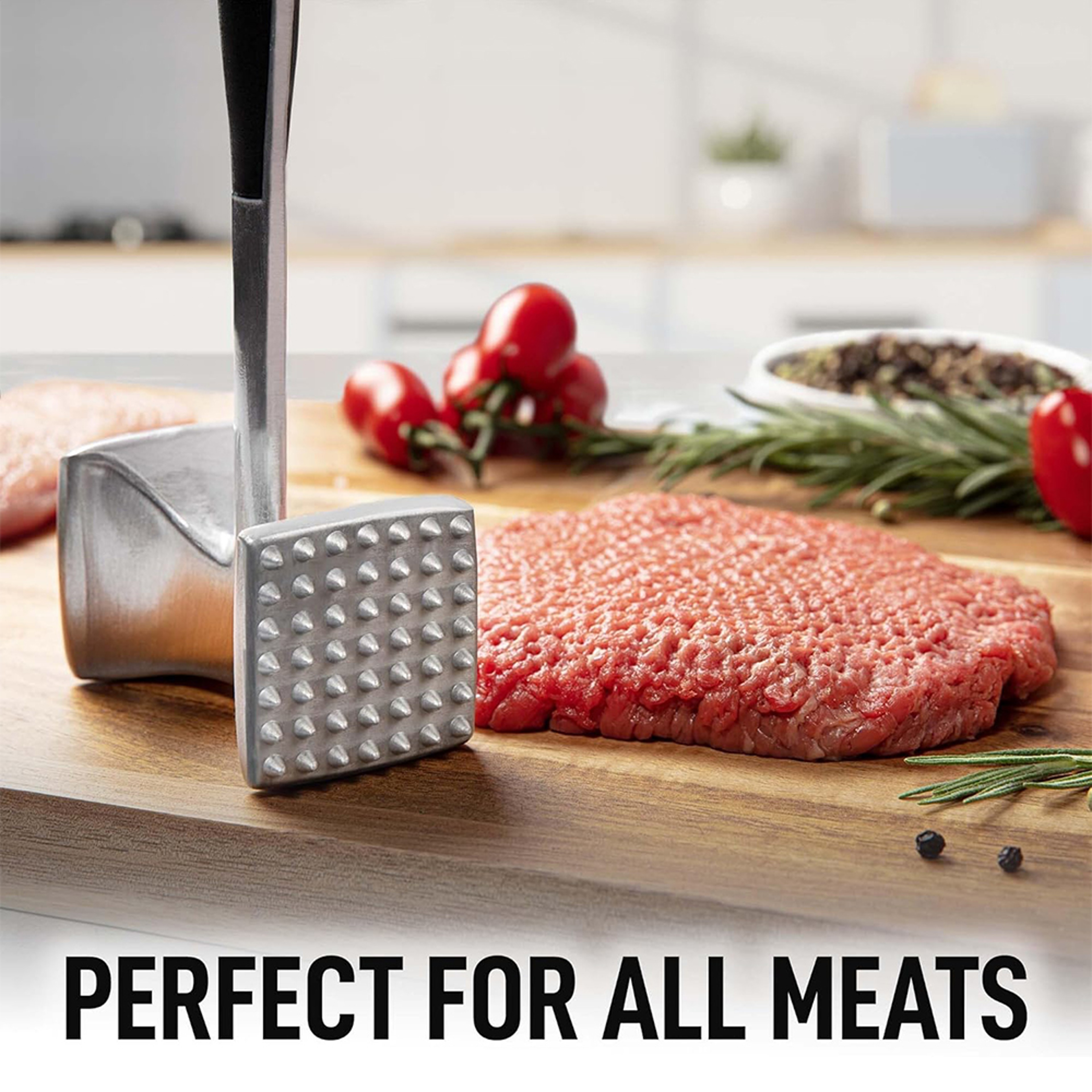Premium Meat Tenderizer Hammer with Non-Slip Grip for Juicy Steaks and Easy Meal Prep – view 5