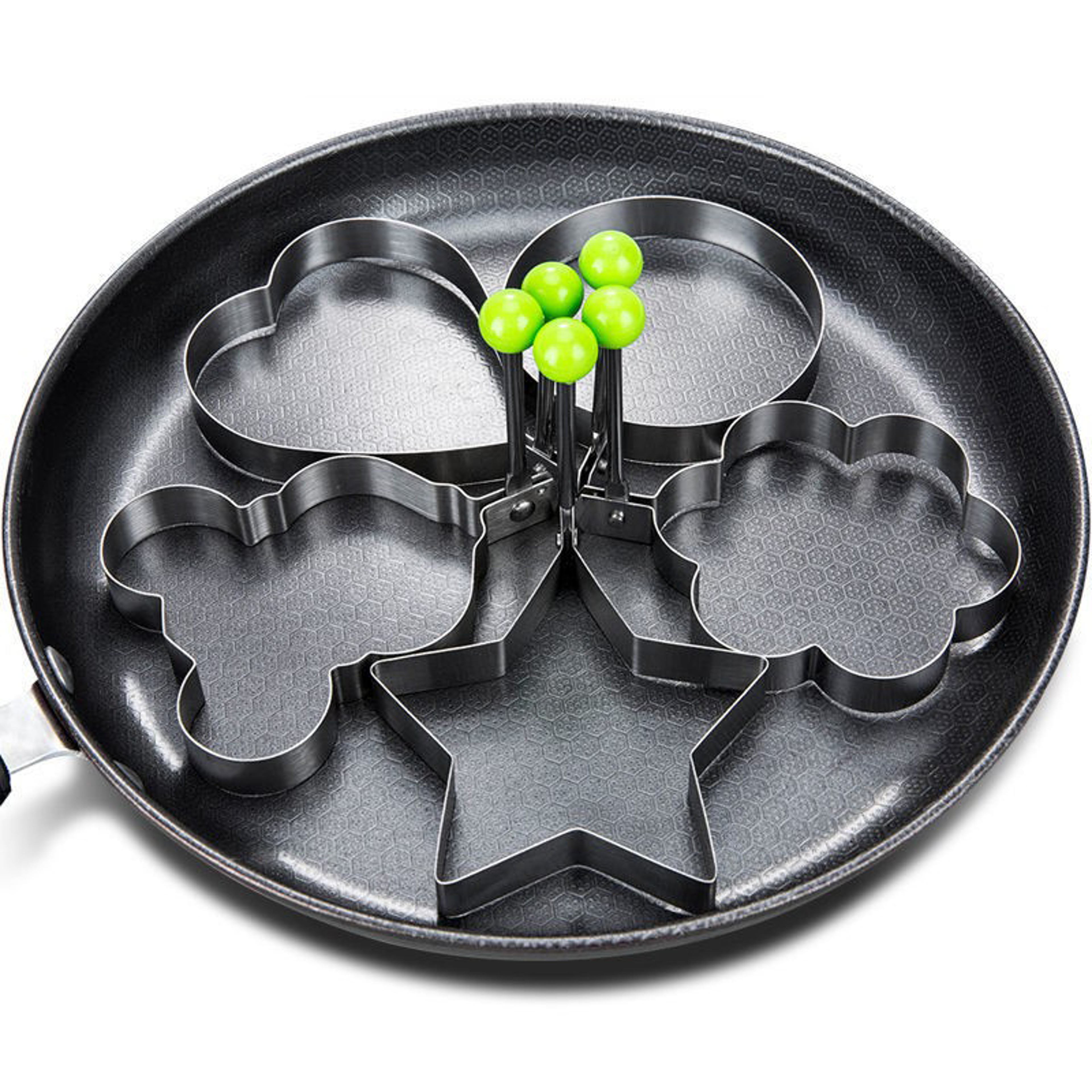 Stainless Steel Egg Ring Mold For Perfect Pancakes And Fried Eggs 3