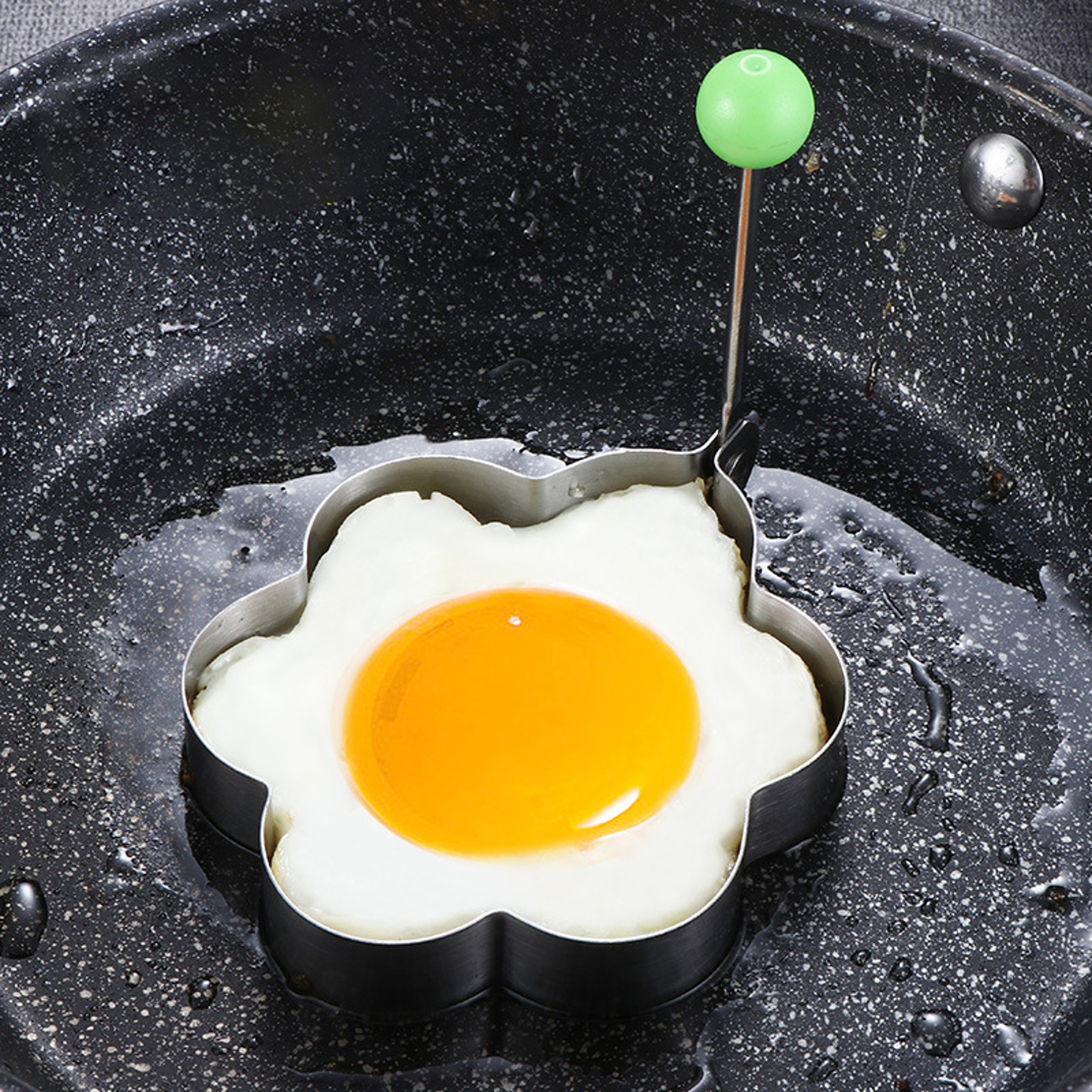 Stainless Steel Egg Ring Mold For Perfect Pancakes And Fried Eggs 7