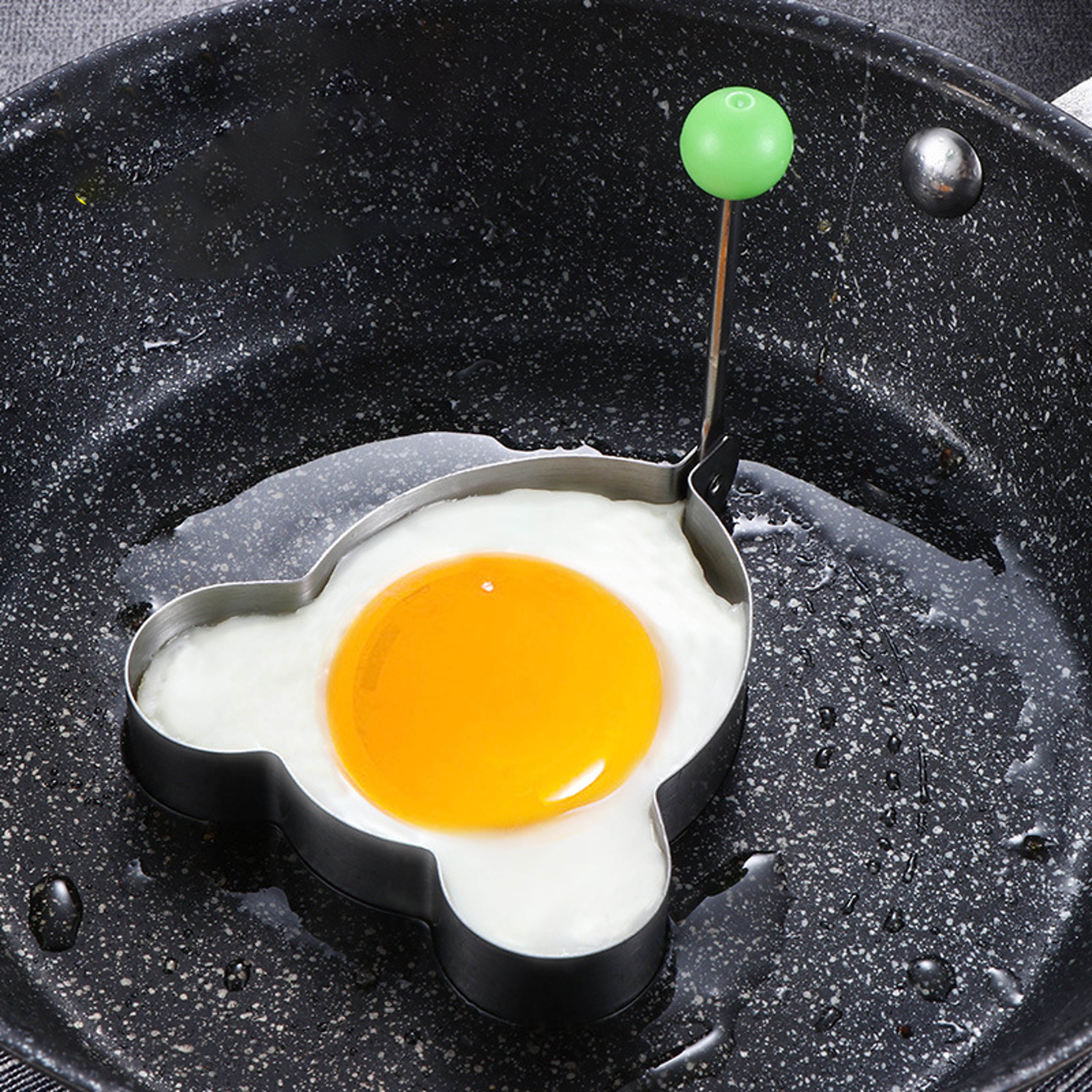 Stainless Steel Egg Ring Mold For Perfect Pancakes And Fried Eggs 9