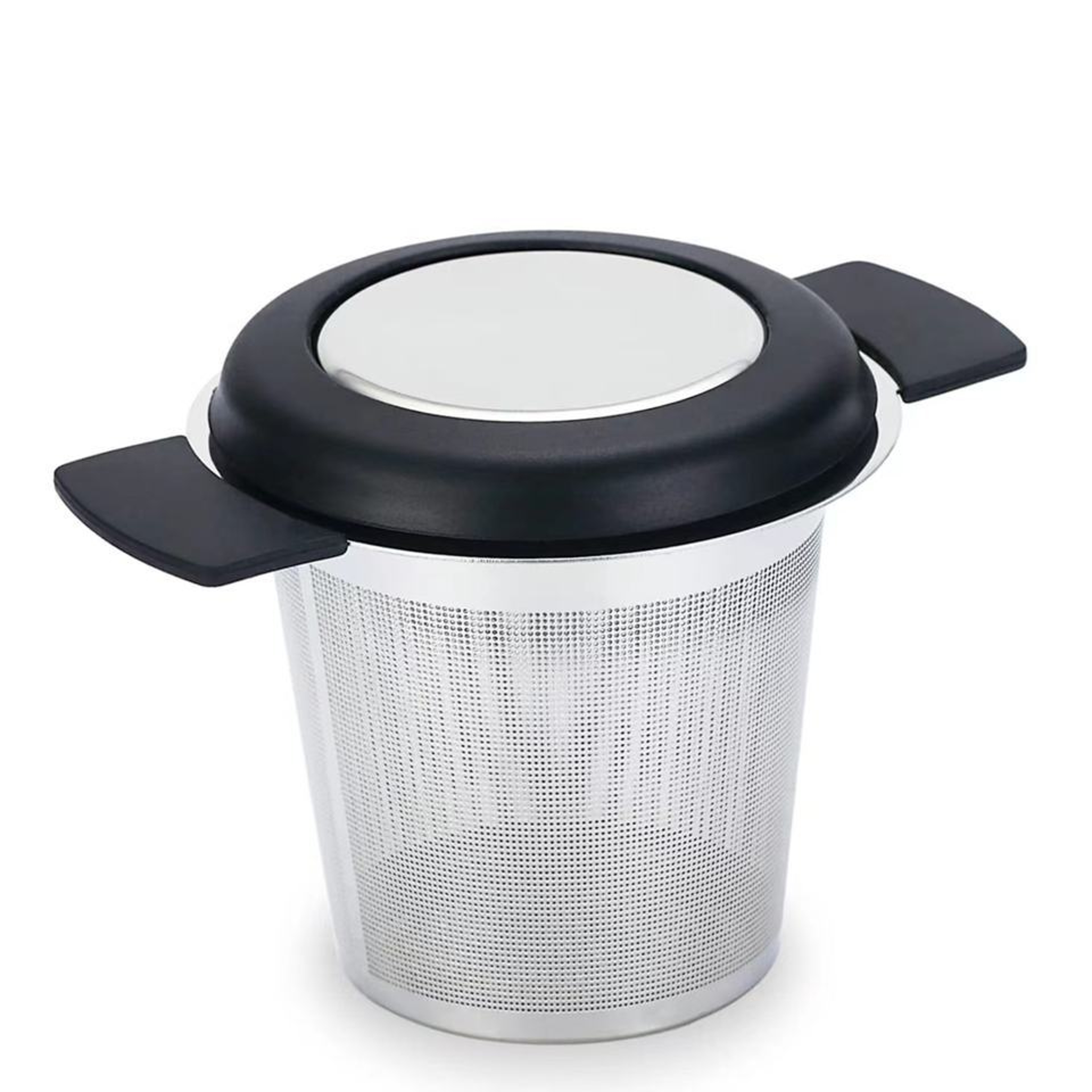 Stainless Steel Tea Infuser Basket With Silicone Handles For Loose Leaf Tea 3