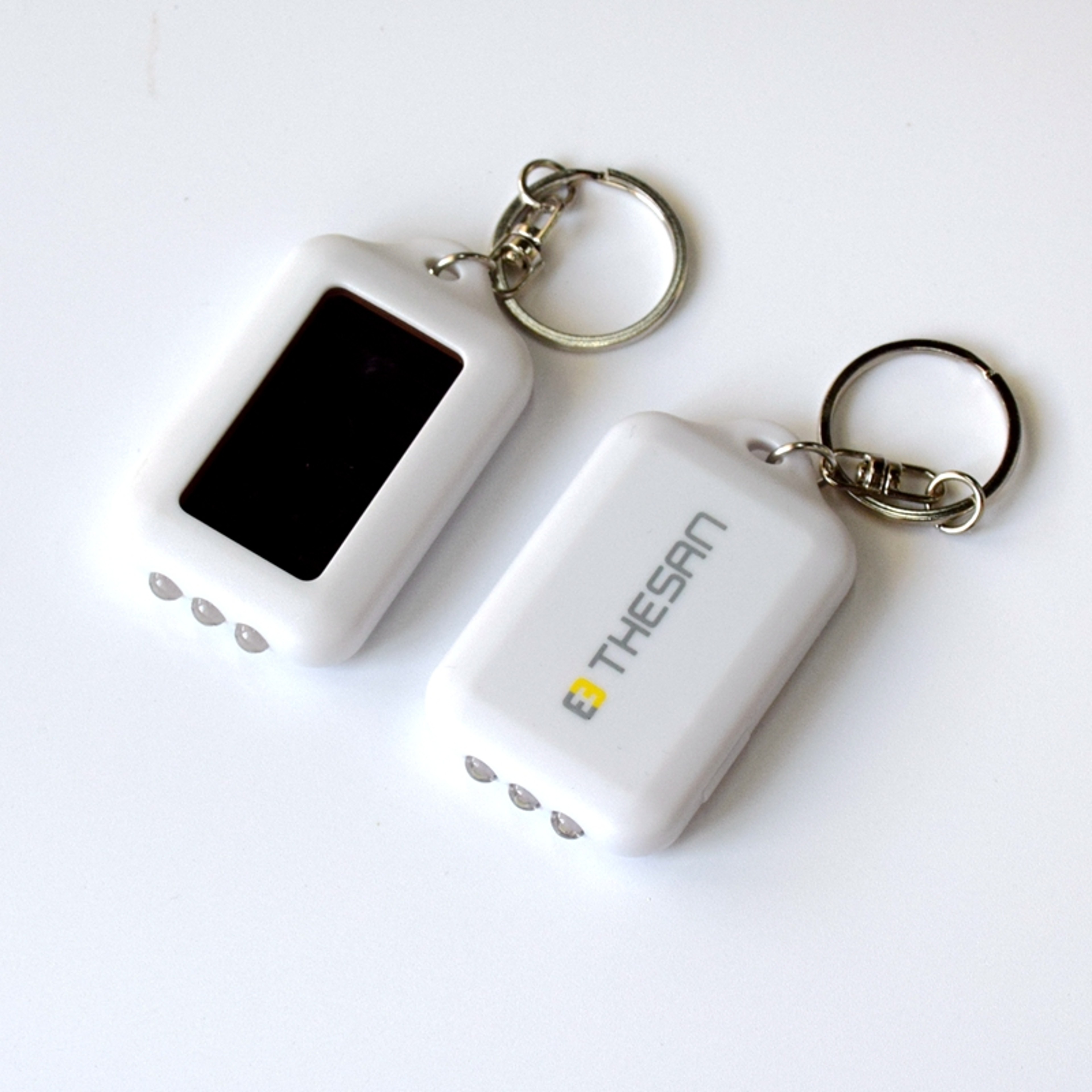 Solar Keychain Flashlight LED Mini Emergency Torch For Camping And Everyday Carry 5
