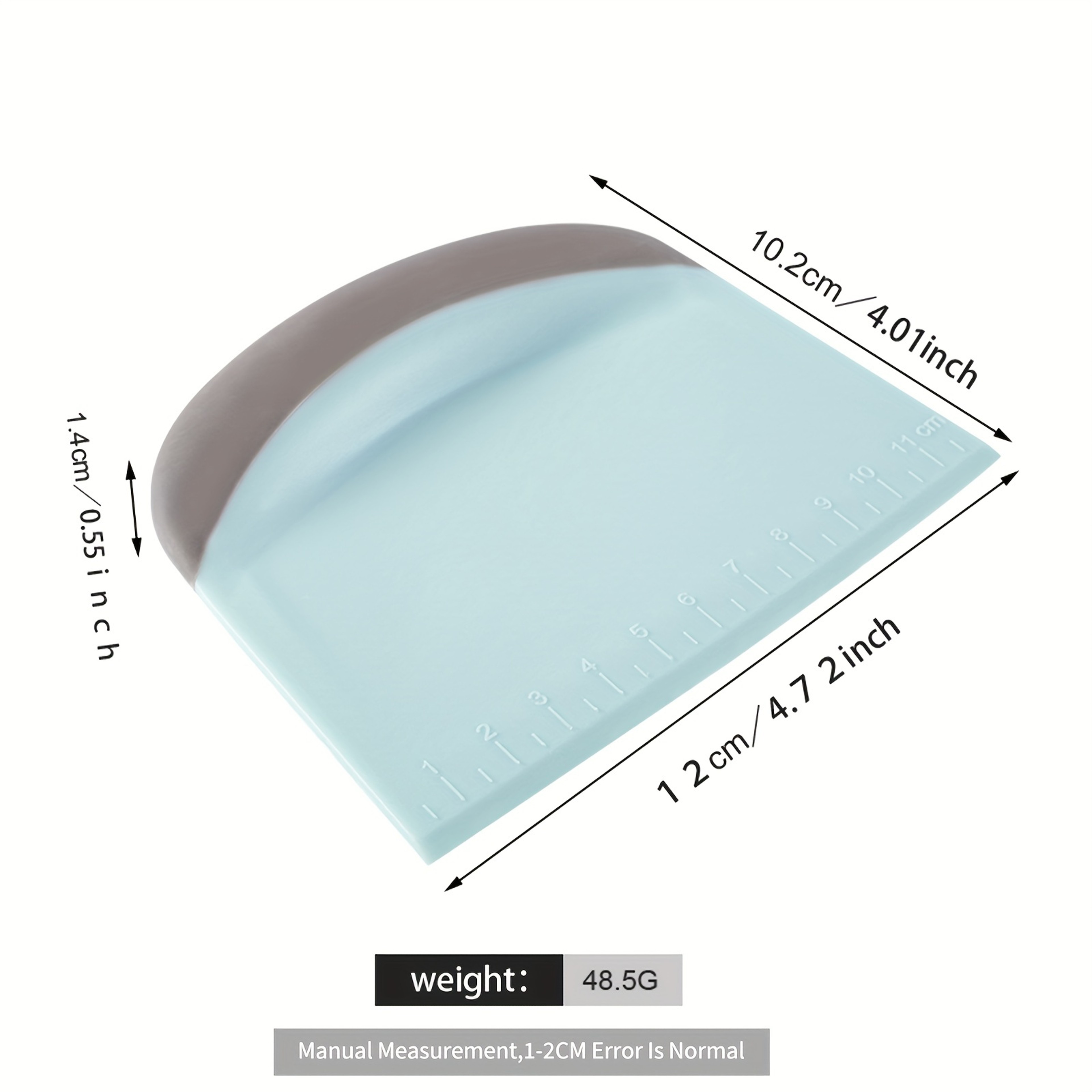 PrecisionBake Cake Cream Spatula  Dough Scraper Set 4