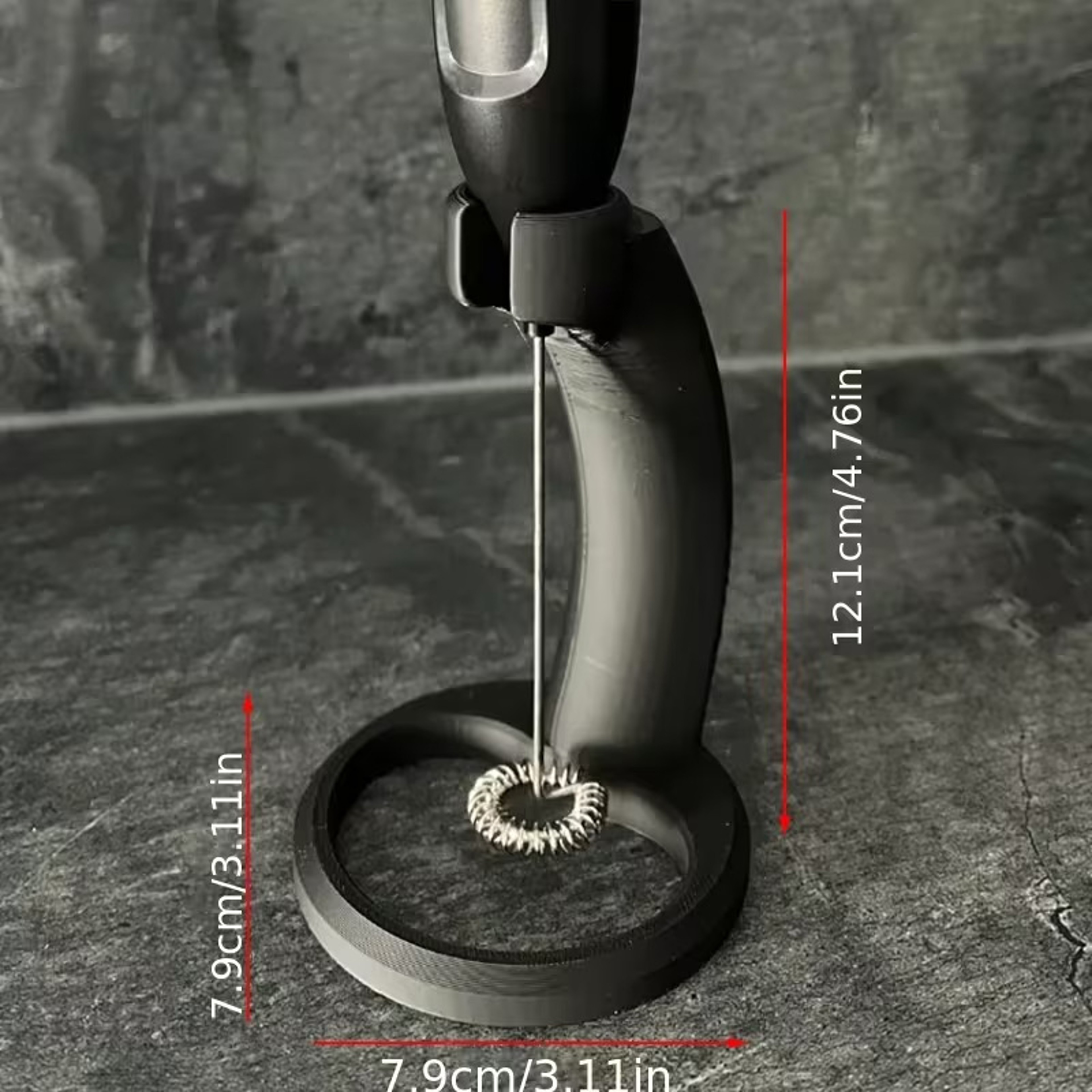 Universal Milk Frother Holder  Coffee Whisk Storage Stand For Egg Beaters And Foam Makers 4