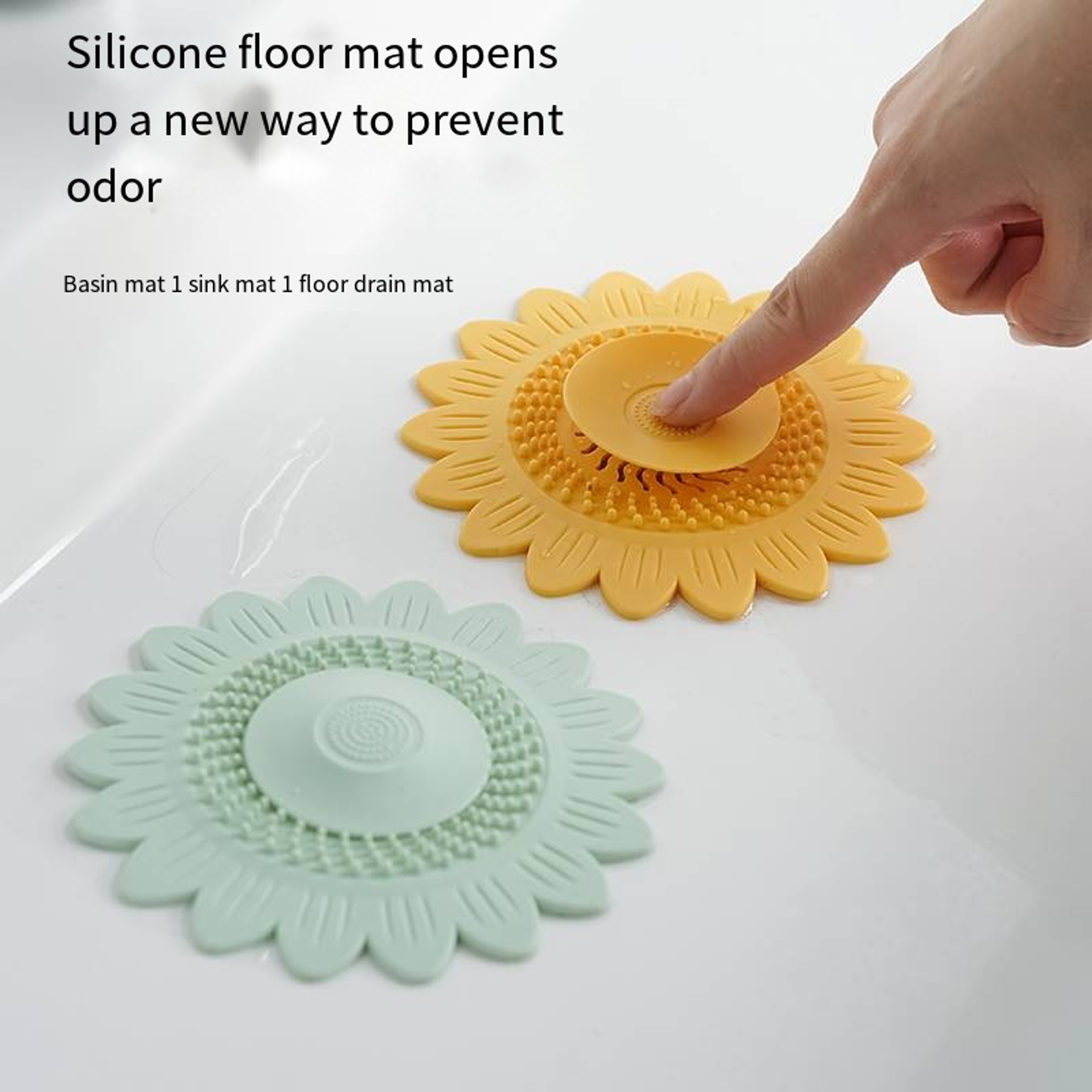 Flower Sink & Floor Drain Deodorizer Filter Pad Cover – view 2