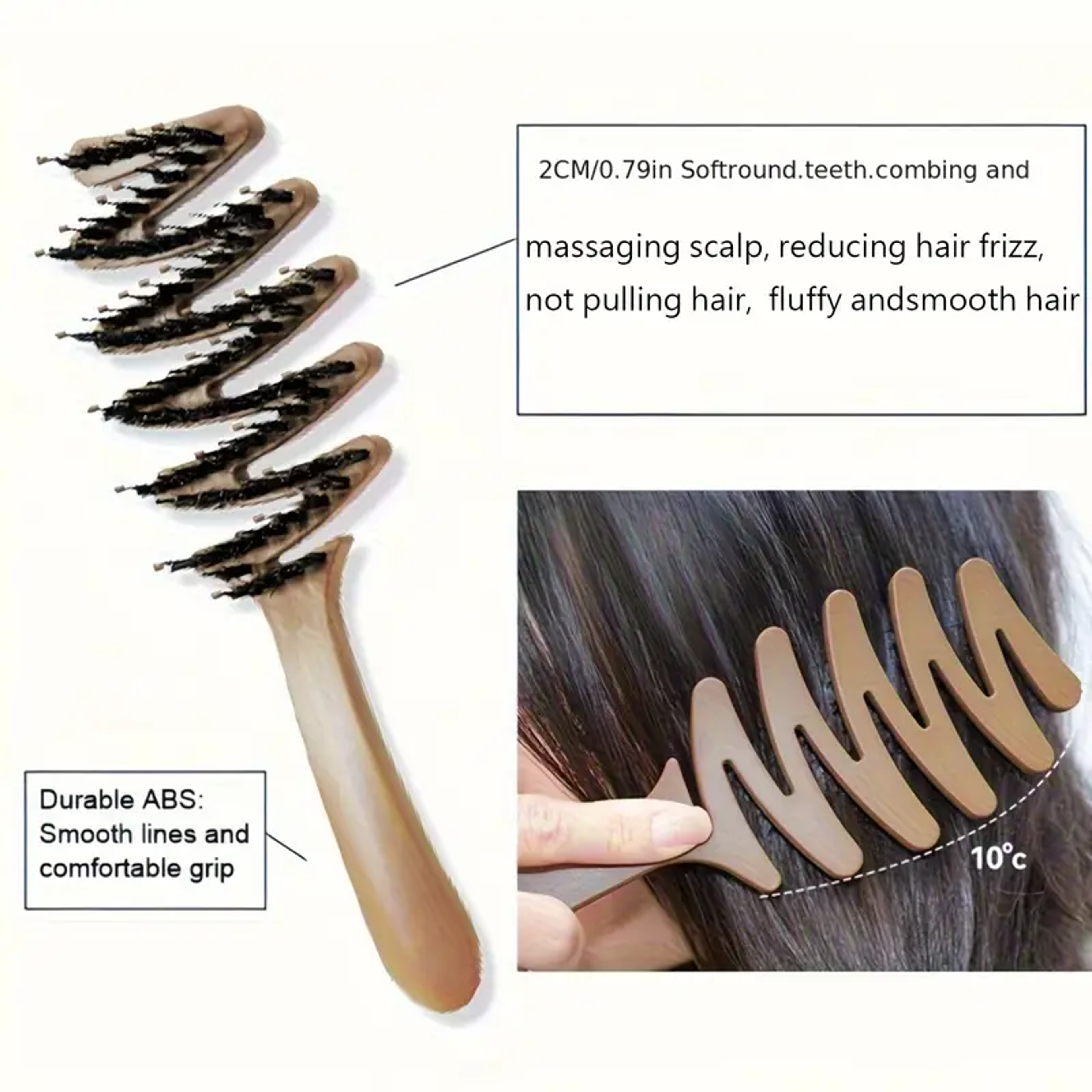 SilkLift Volumizing Hair Brush For Smooth Full Hair 1