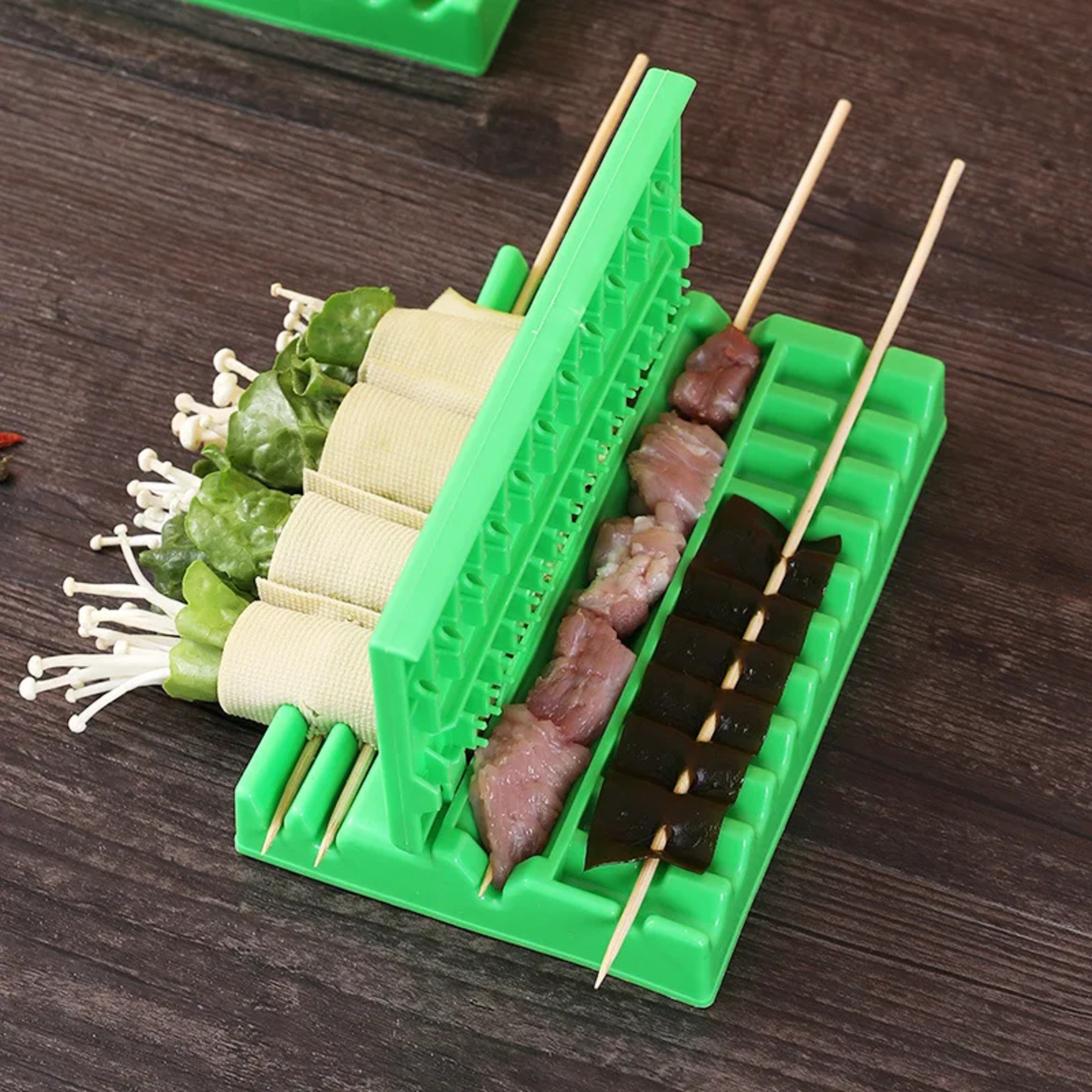 Smart BBQ Skewer Maker for Kebabs and Meat Skewers – view 2