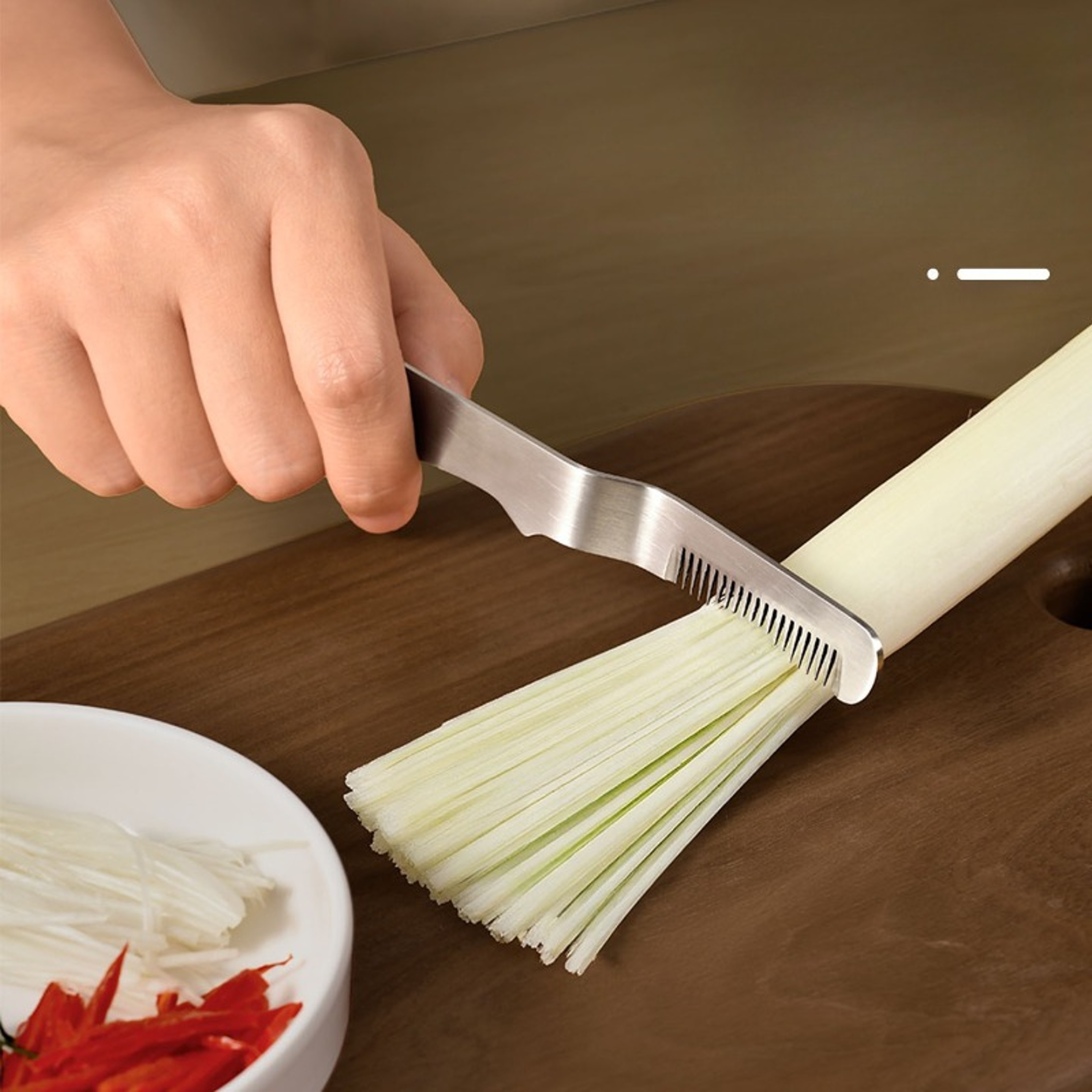 Multi Blade Vegetable Slicer Stainless Steel Onion Cutter And Julienne Kitchen Tool 0