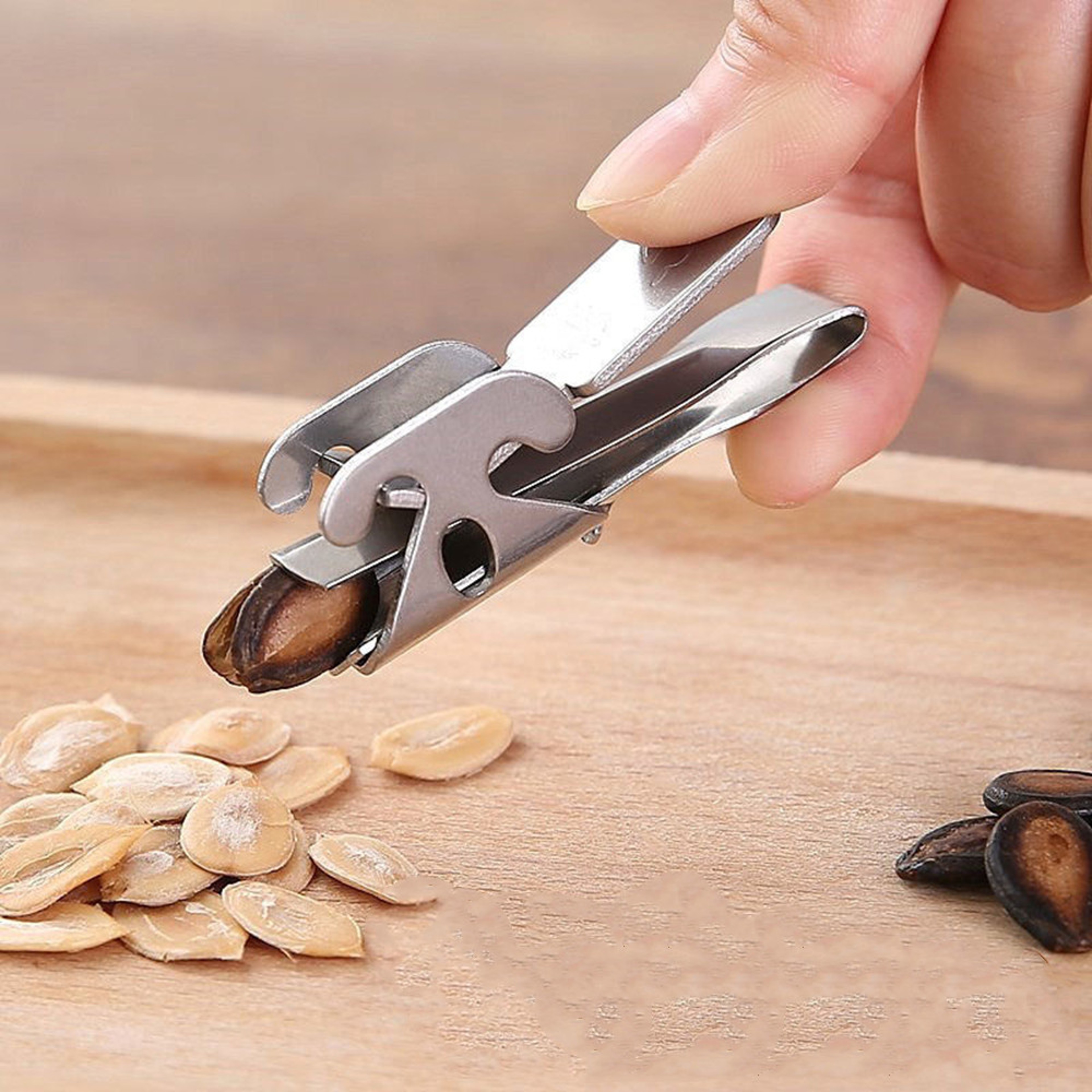 Easy Crack Multi Nut Opener Tool for Pistachios, Walnuts & Sunflower Seeds – view 1