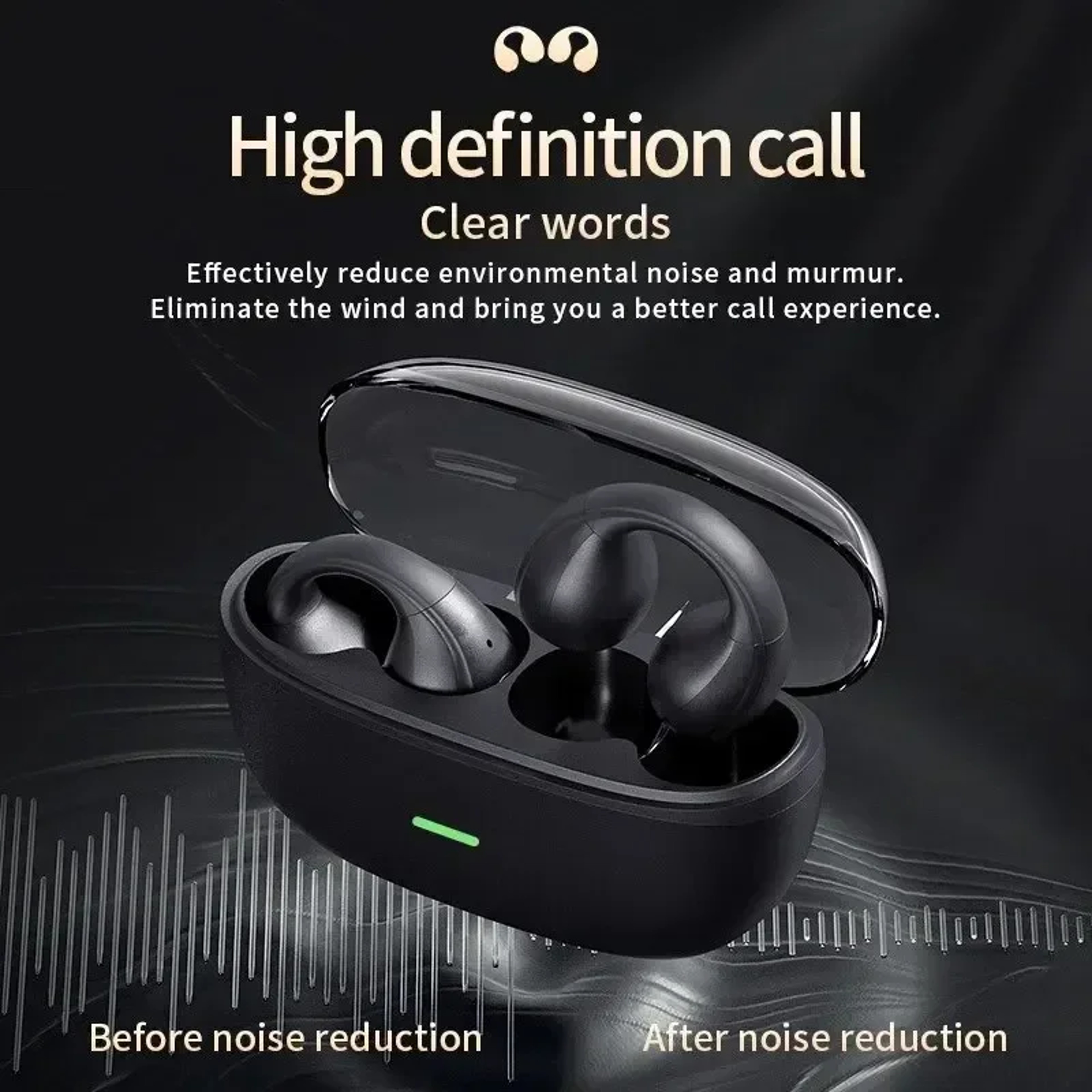 AeroClip Pro Wireless Earbuds With Noise Canceling HD Calls 2