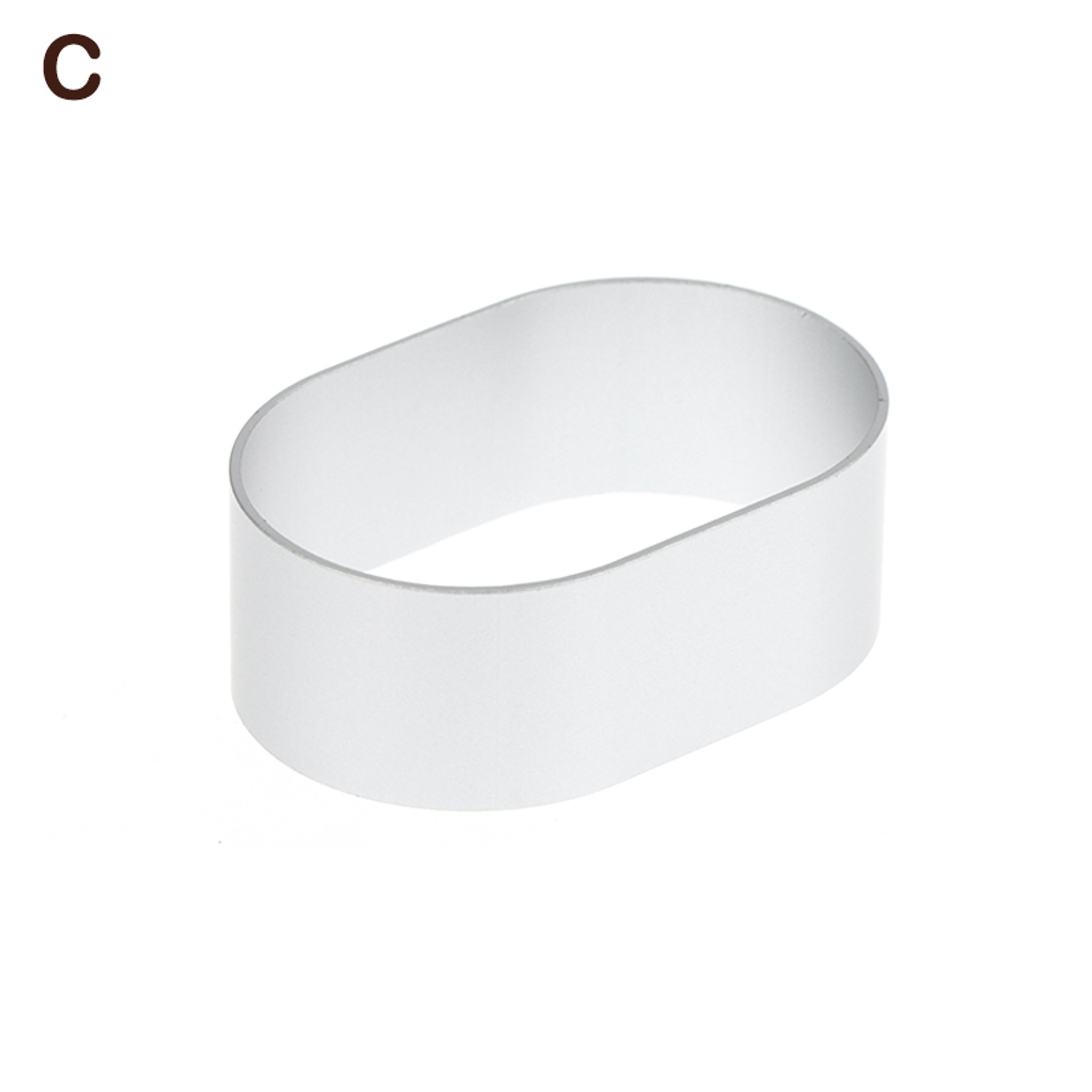 Stainless Steel Pastry Ring Mold Set with Pusher for Pulburon, Mousse & Dessert Baking – view 8