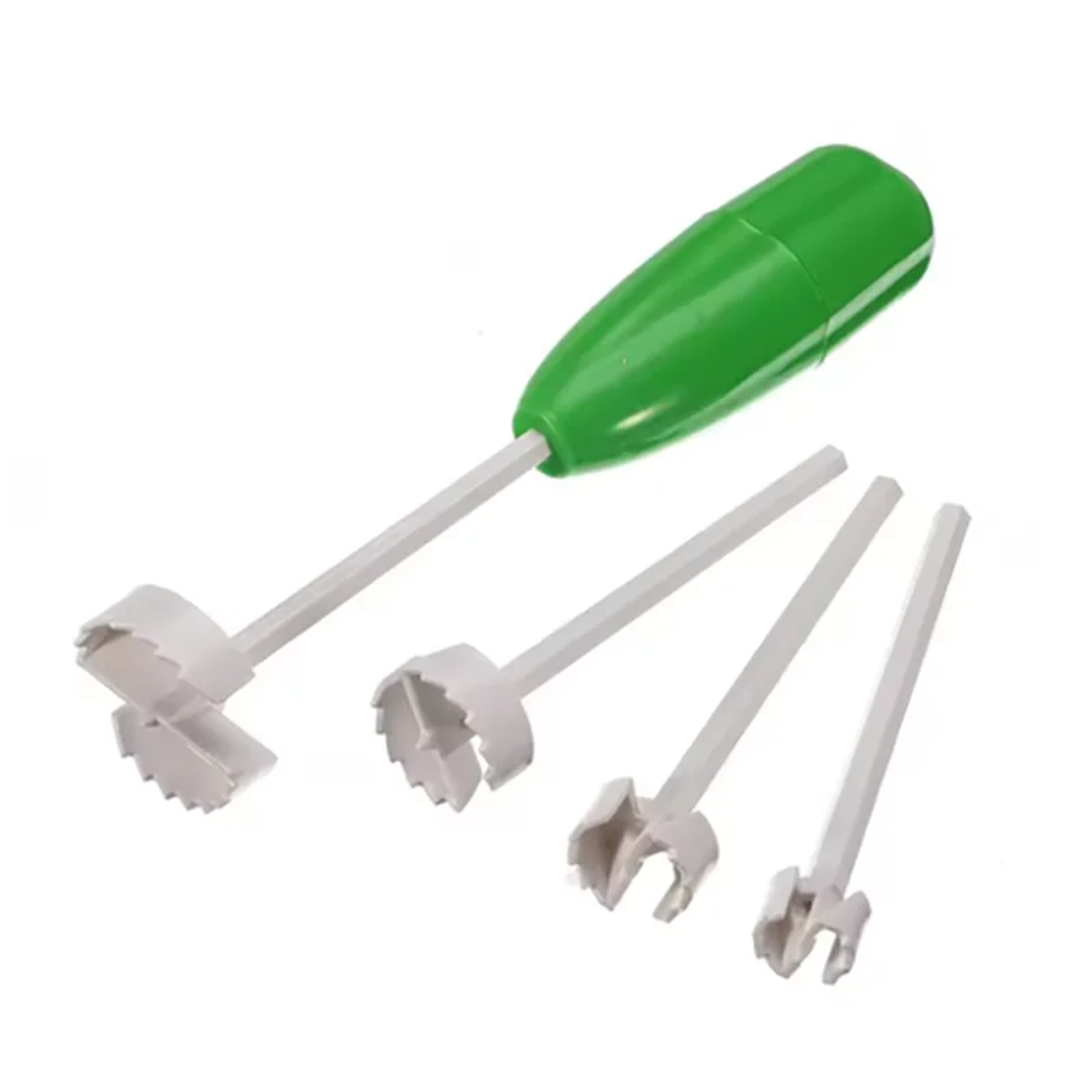 Vegetable Corer and Spiral Cutter Tool with Replaceable Stainless Steel Heads – view 2