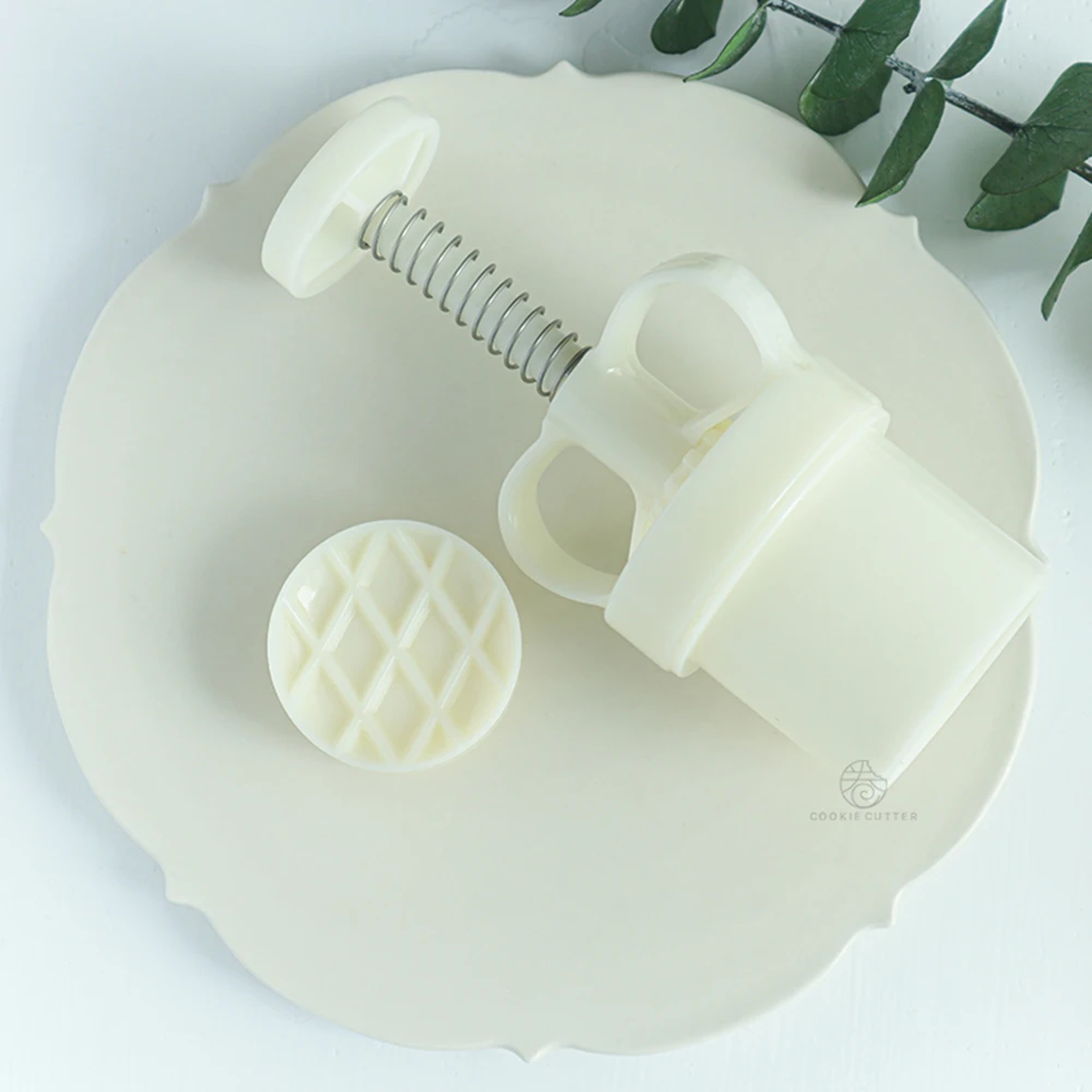 DIY Mooncake Mold Press with Pineapple & Diamond Pattern Stamps for Homemade Pastry Baking – view 5
