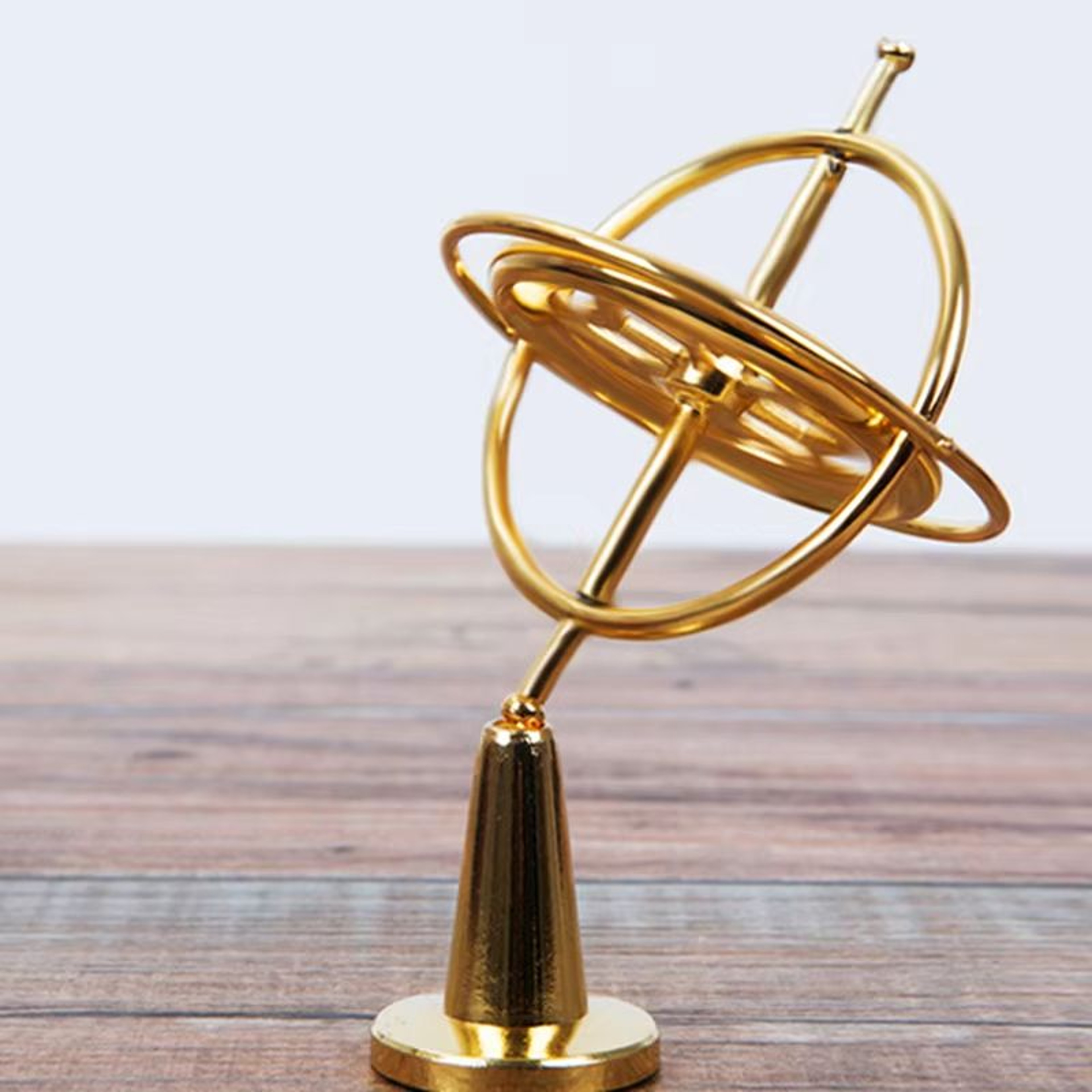 SelfBalancing Gyroscope AntiGravity Decompression Toy Six Generations Colorful Finger Spinner Gift  1