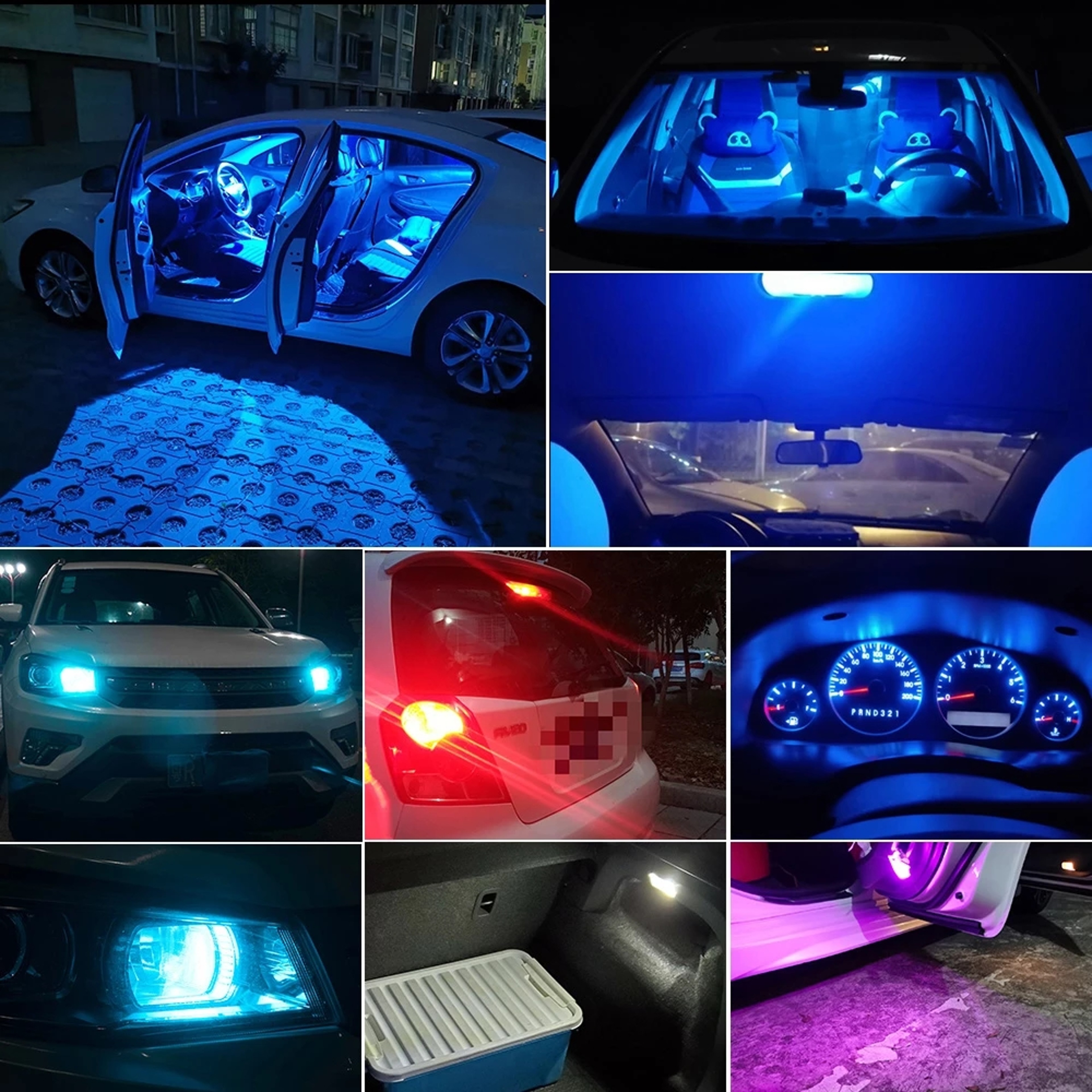 T10 LED Bulbs 10 Pack Canbus Ready 6000K COB Lights For Cars Trucks Super Bright 150LM W5W Replacem 4