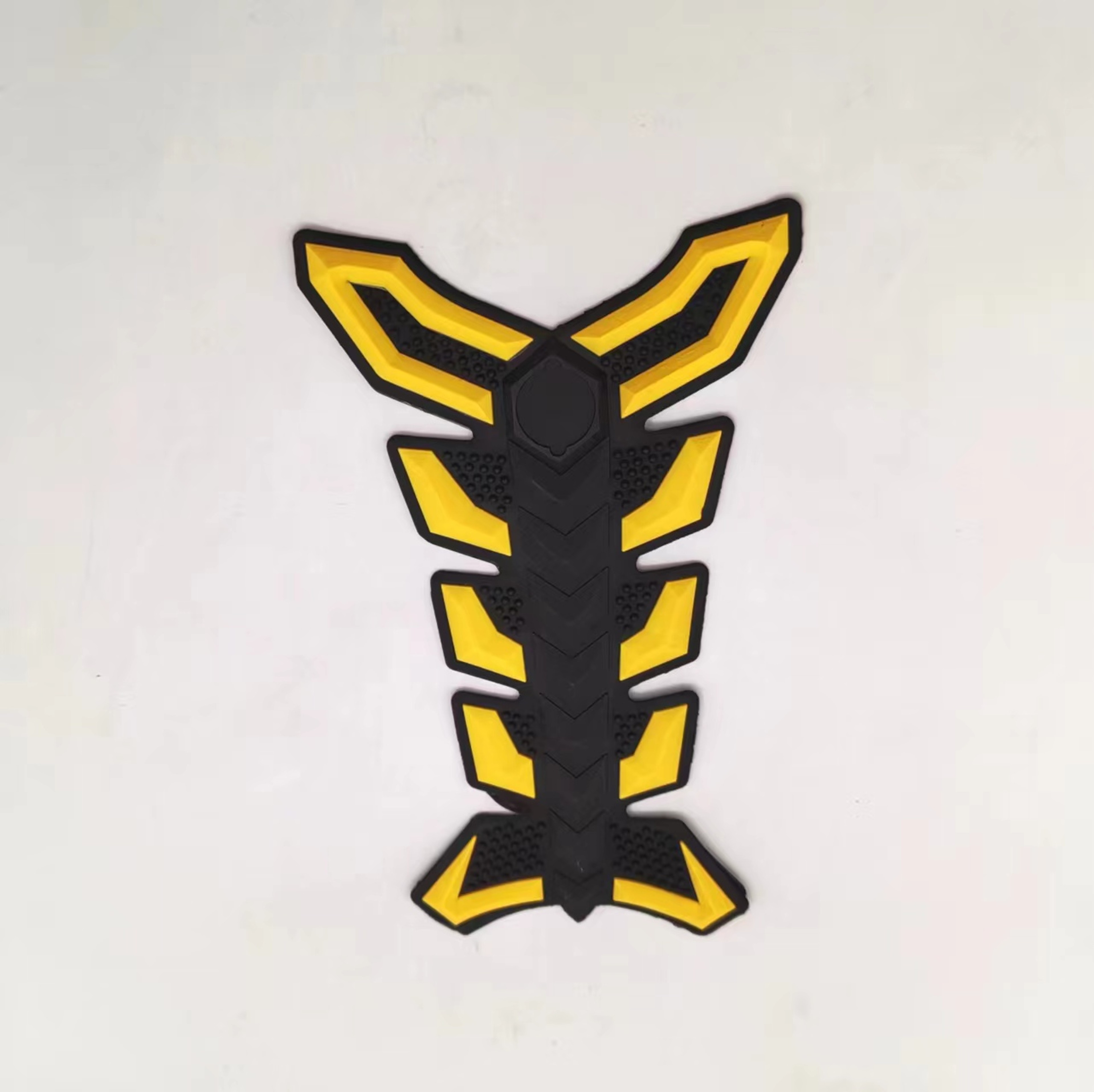 3D Rubber Gas Fuel Oil Tank Pad Protector, Universal Motorcycle Tank Sticker – view 3