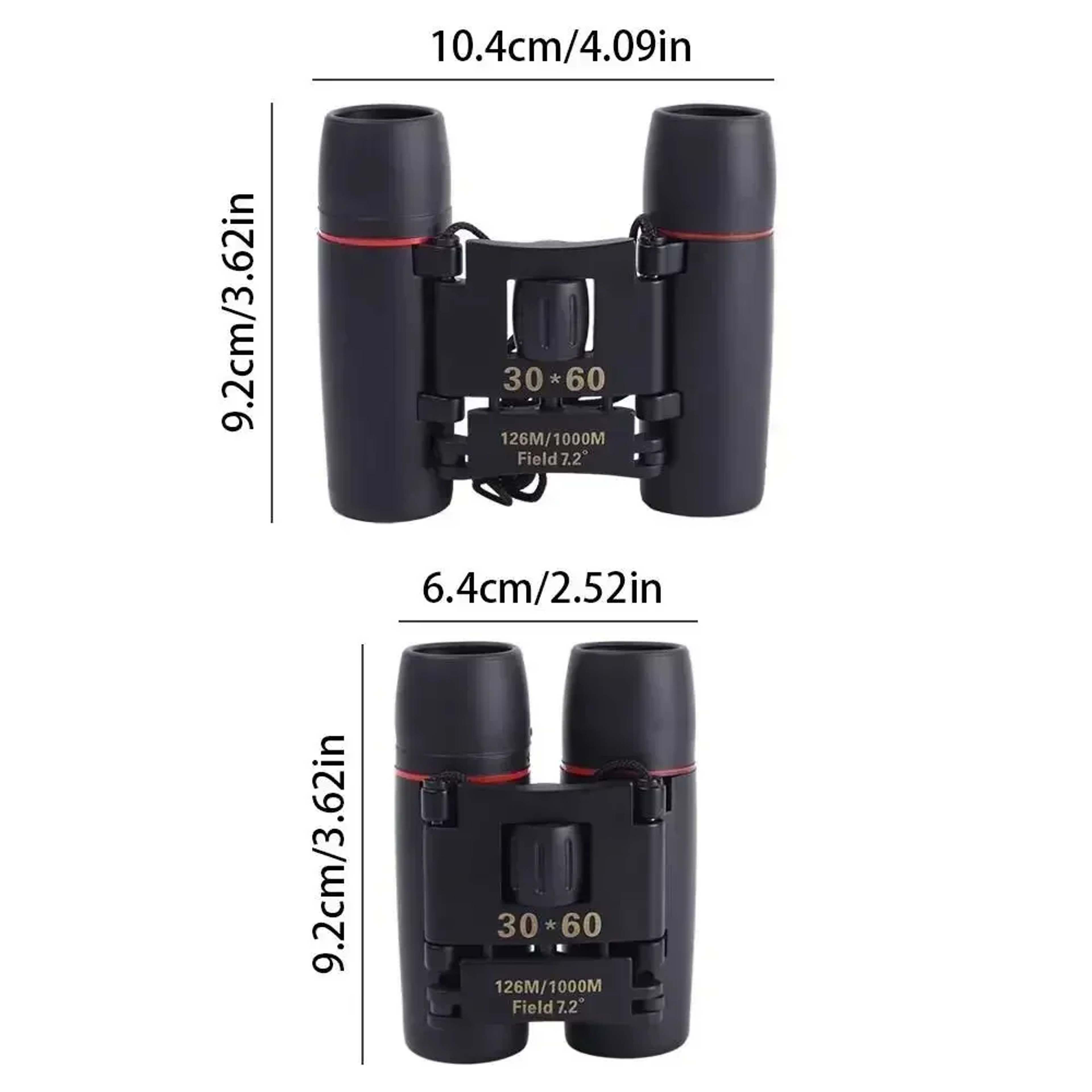 Powerful 30x60 Zoom Binoculars Long Range 1000m HD Mini Telescope For Hunting Bird Watching Concert 5