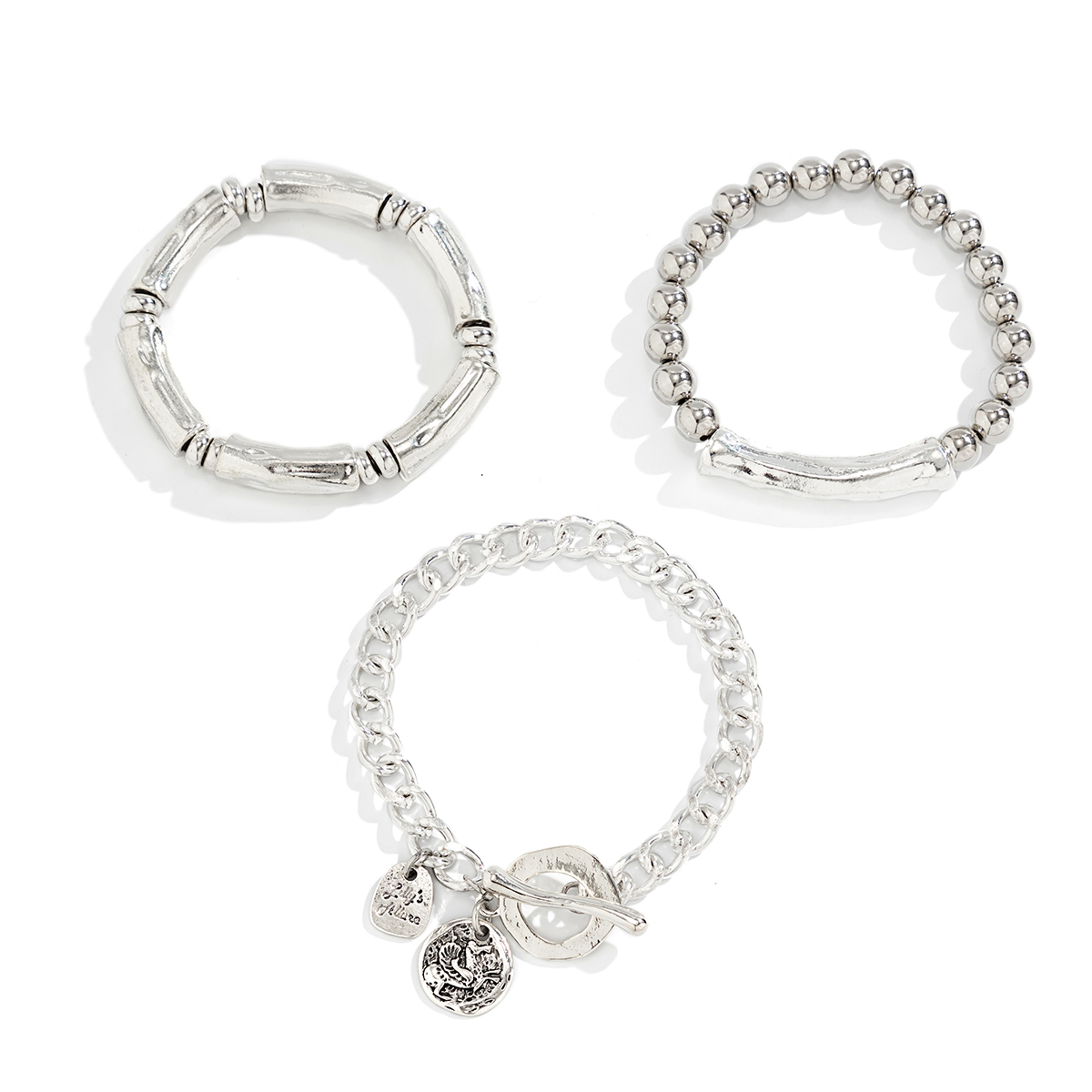 Stylish 4-Piece Vintage Coin Pendant Bracelets for Women, Unique Gothic Bangles for Trendy Couples and Friends – view 5