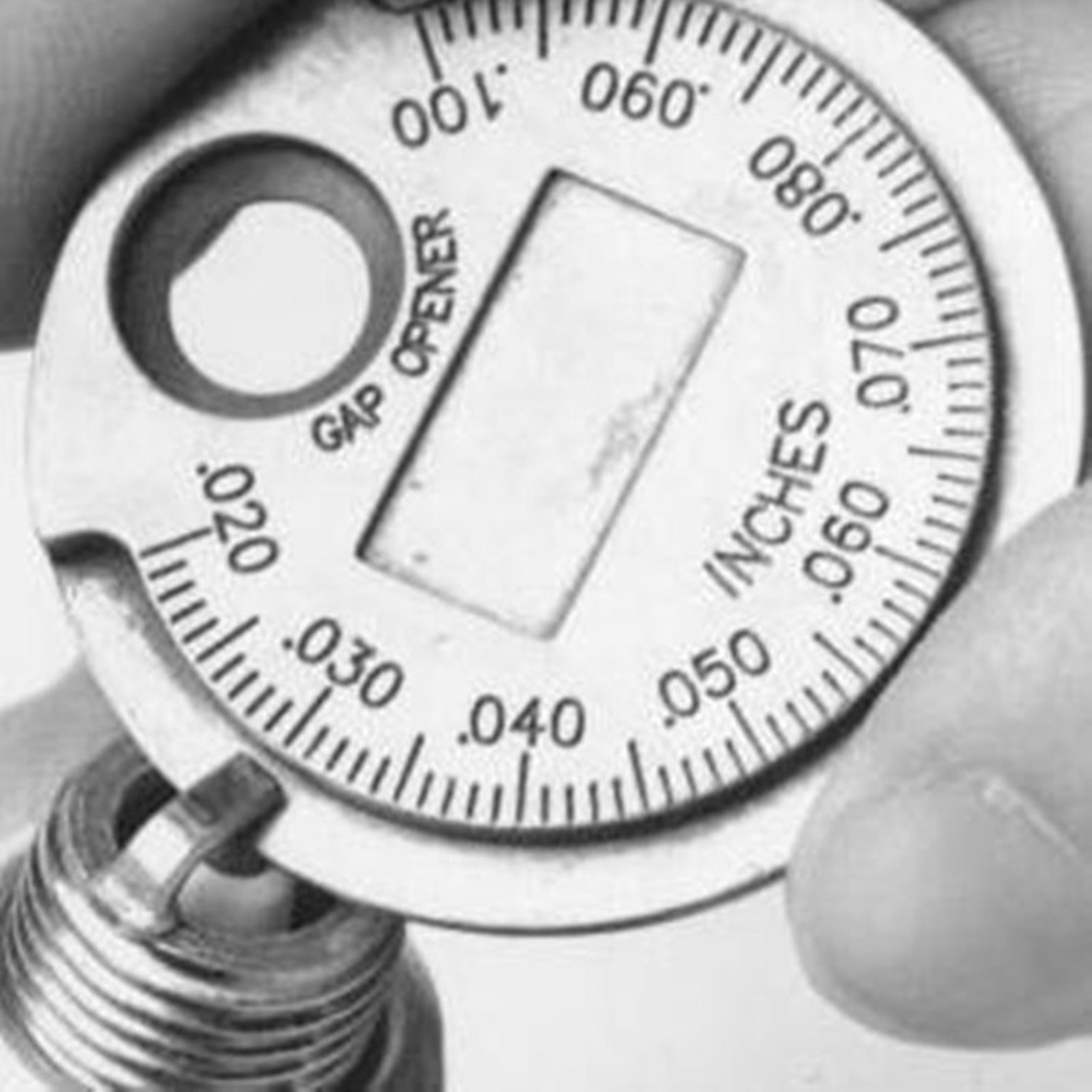 Spark Plug Gap Gauge Measurement Tool – 0.6-2.4mm Coin-Type Plug Gage Caliber Tester – view 1