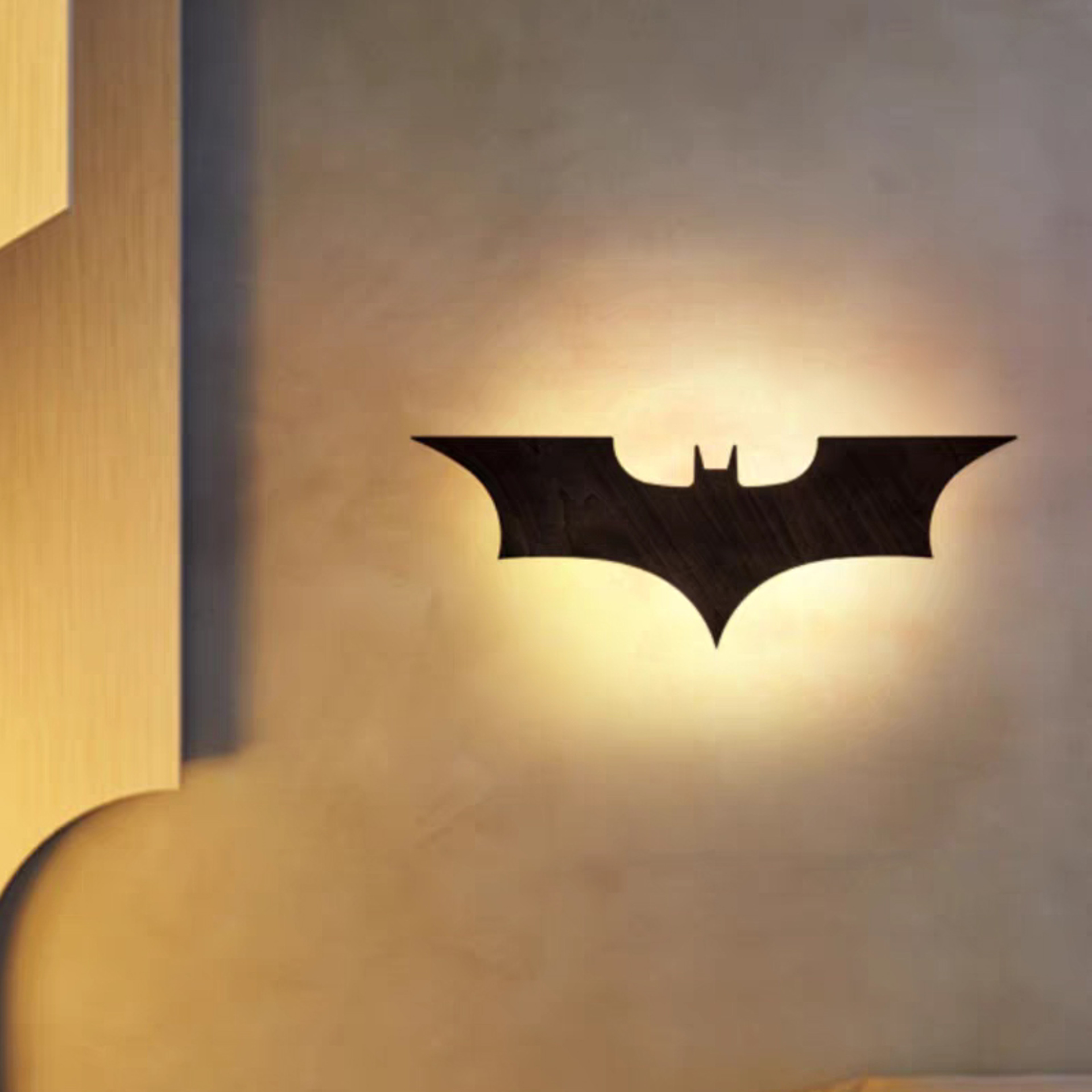 Remote Control Color Night Light, Modern Creative Wooden Background Wall Decorative Wall Lamp – view 5