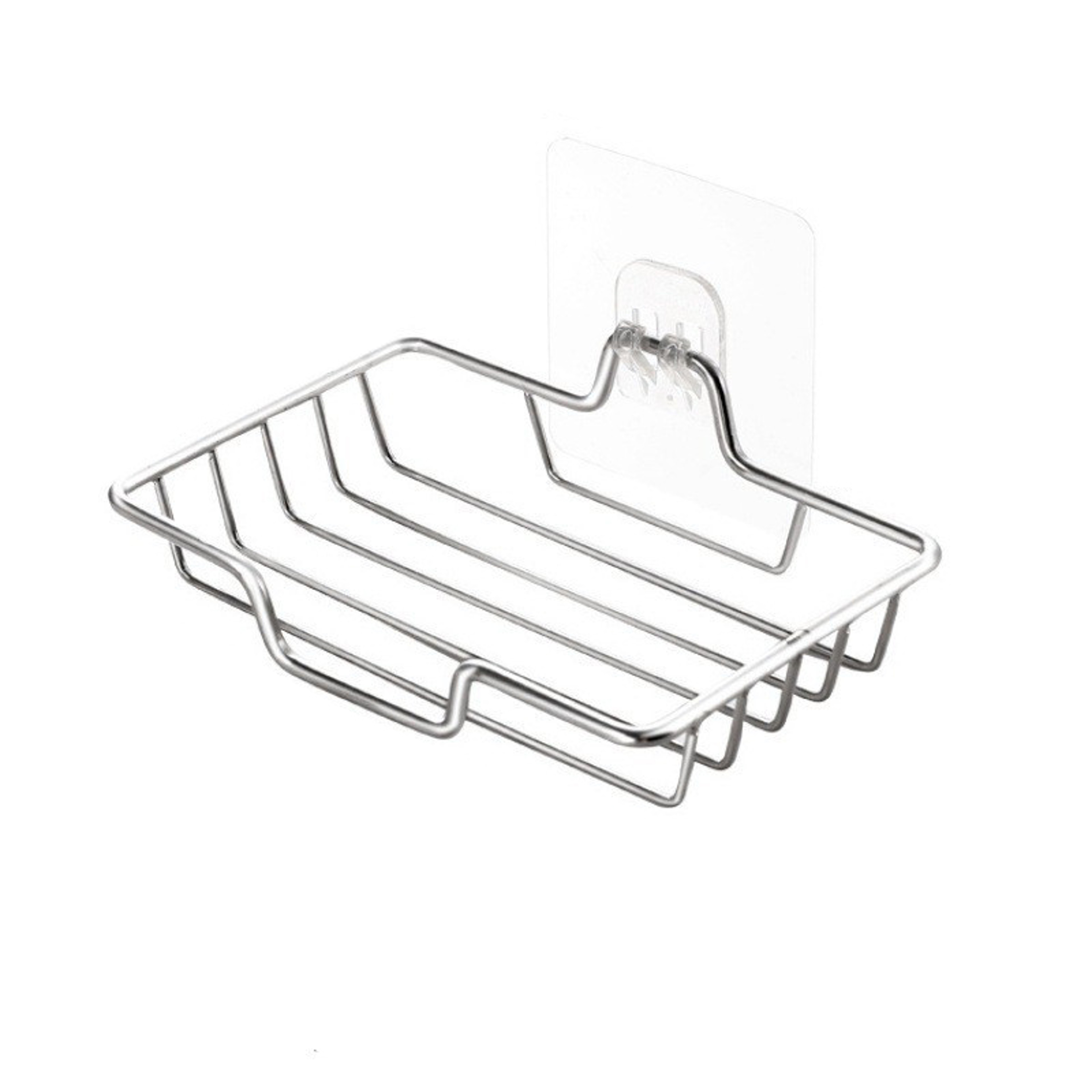 Wall Mounted Stainless Steel Soap Holder No Drill Bathroom Hanger Holds 2 Soaps Perfect Gift For Ha 2