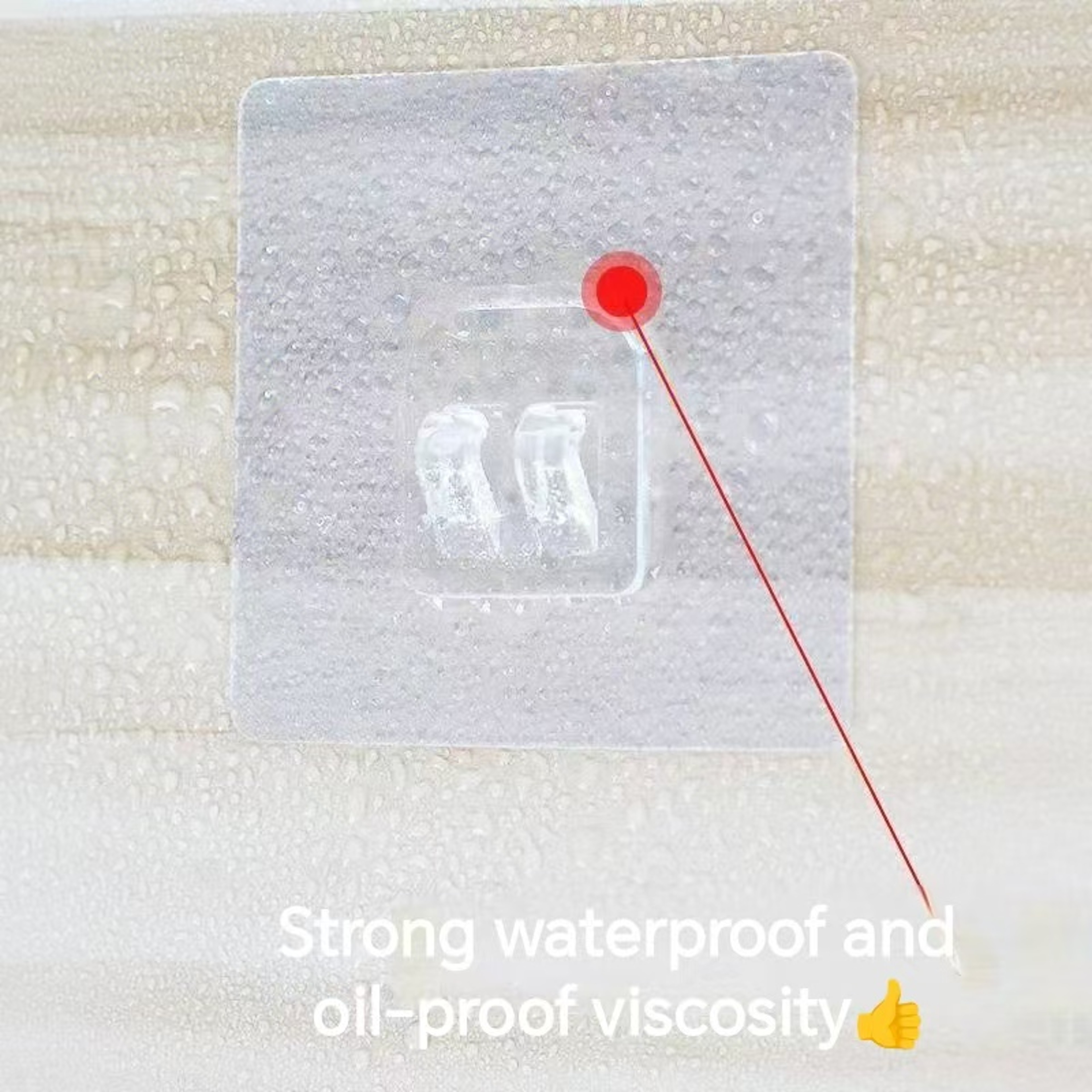 Self-adhesive Multi-purpose Hooks, Strong Sticker Hooks for Bathroom, Kitchen, Home and Decoration Organization – view 3
