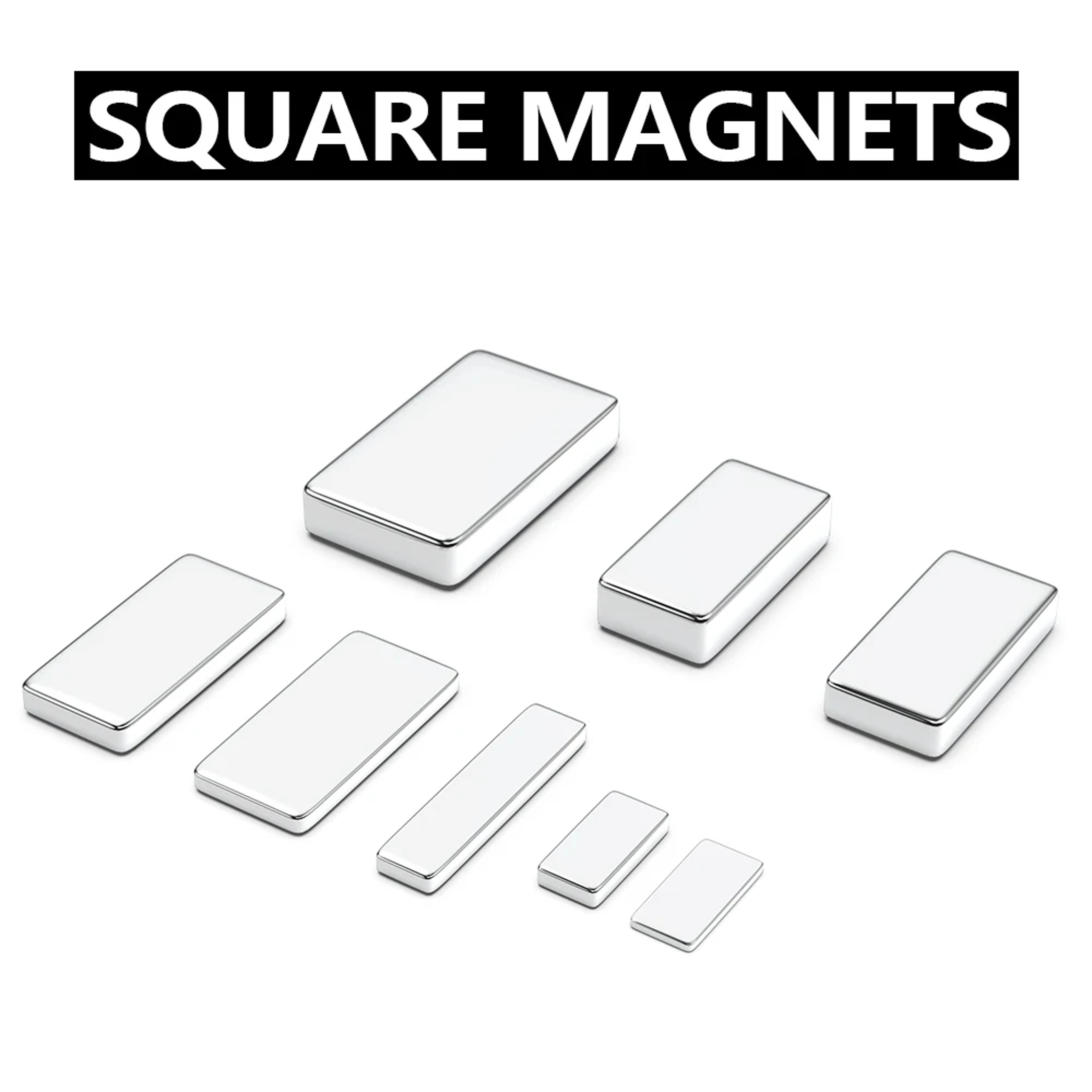 Powerful Square Neodymium Magnets, High-Strength Refrigerator Stickers & DIY Magnets – view 5