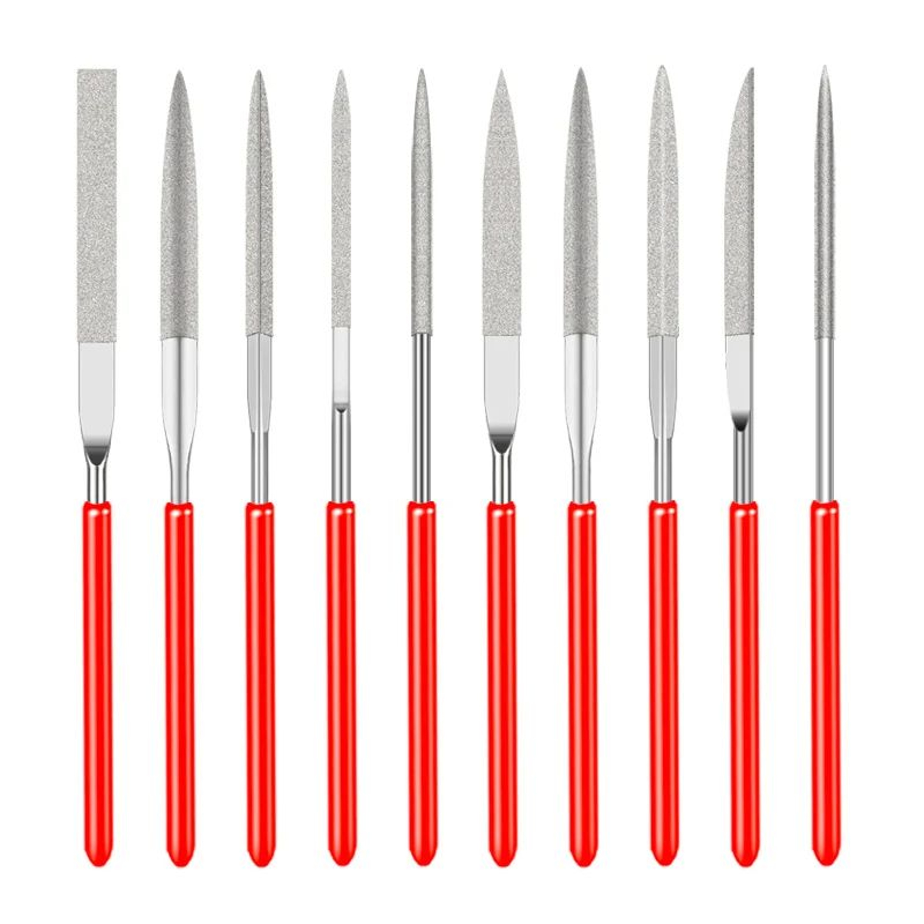 Diamond Needle File Set Mini File Kit For Stone Glass Metal Carving Molding Jewelry Hand Tools 0