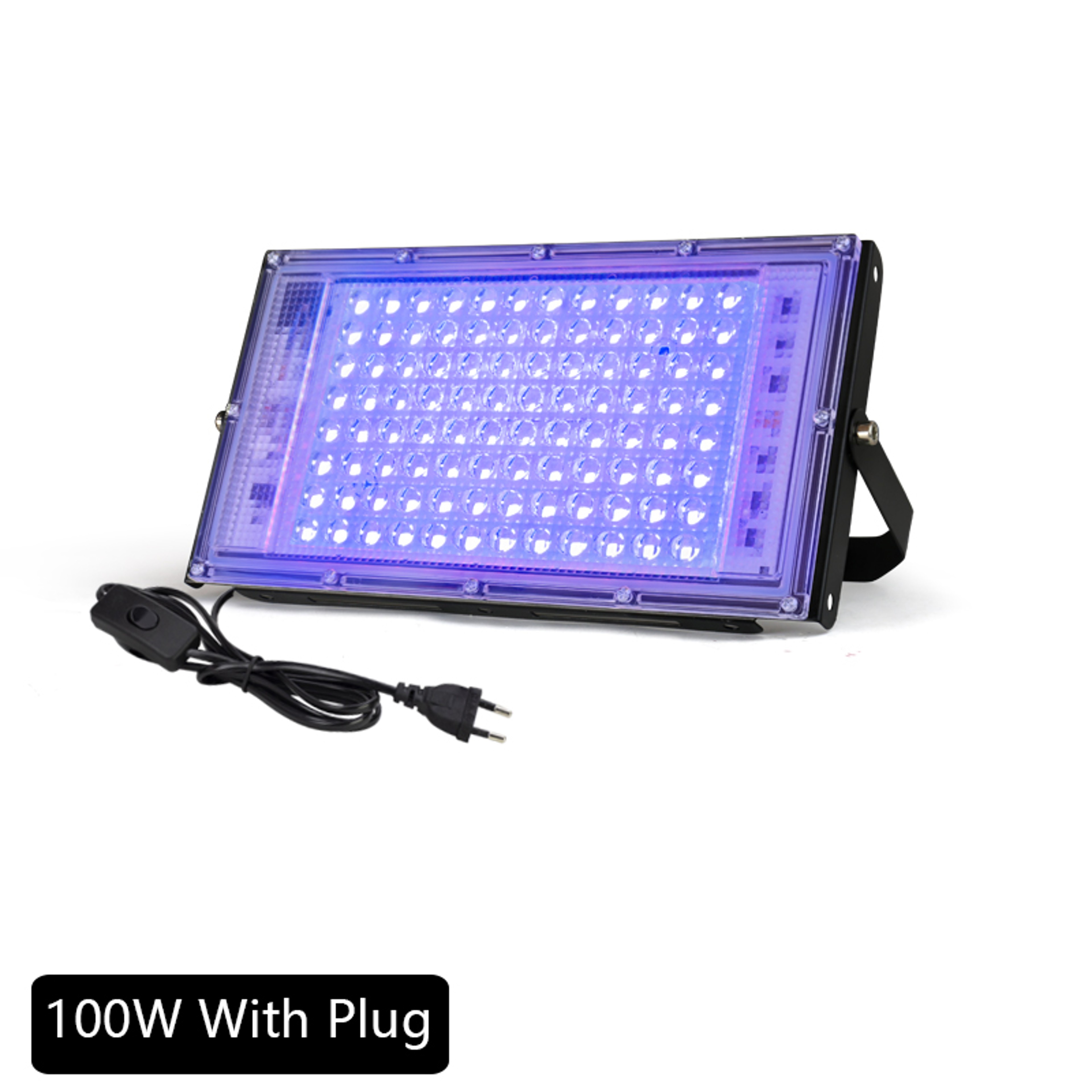 Waterproof LED UV Blacklight 50W100W Ultraviolet Floodlight For Stage Lighting  Glow Parties 7
