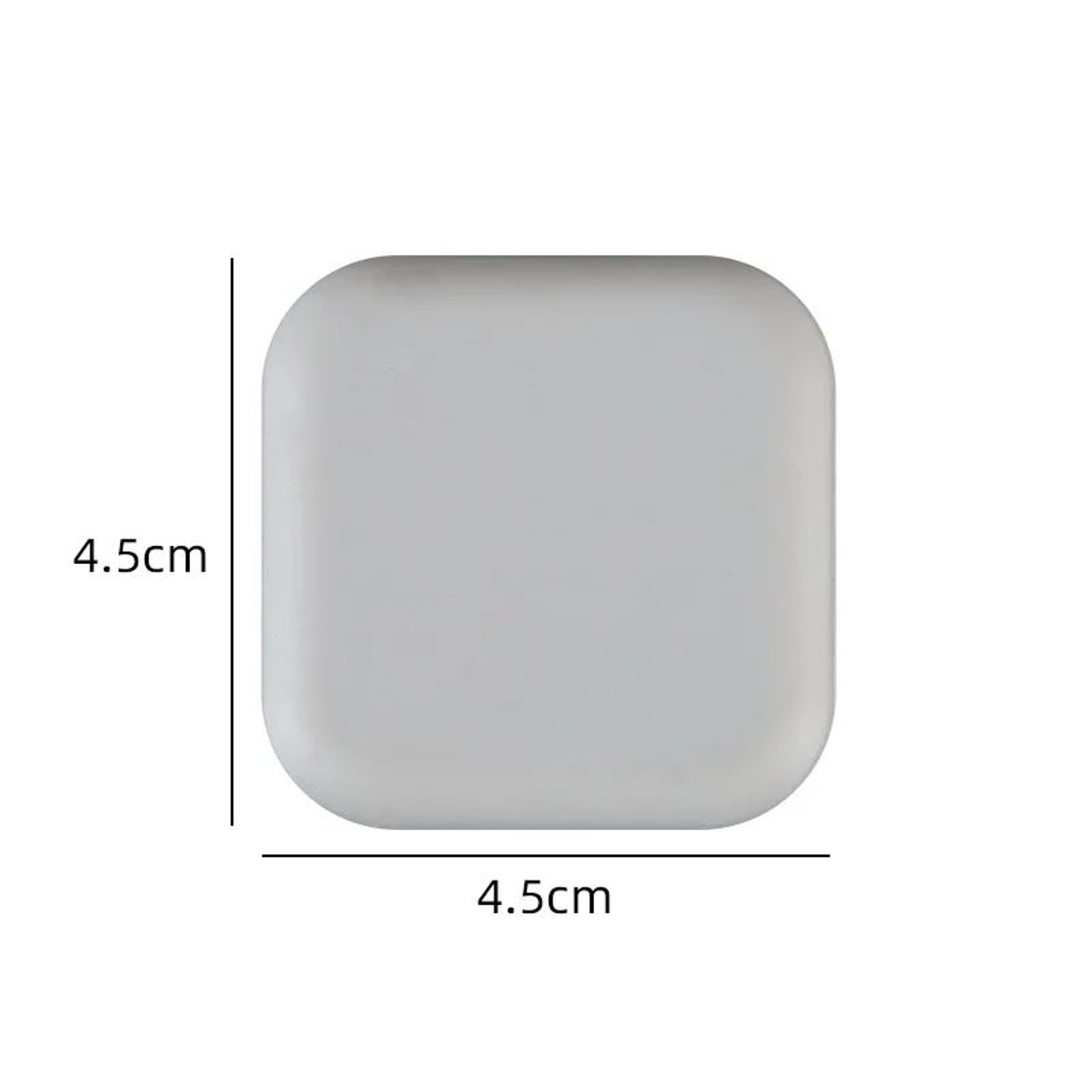 Self Adhesive Door Stopper Silicone Handle Bumper Pads AntiShock Wall Protector Mute Rubber Pad For 5